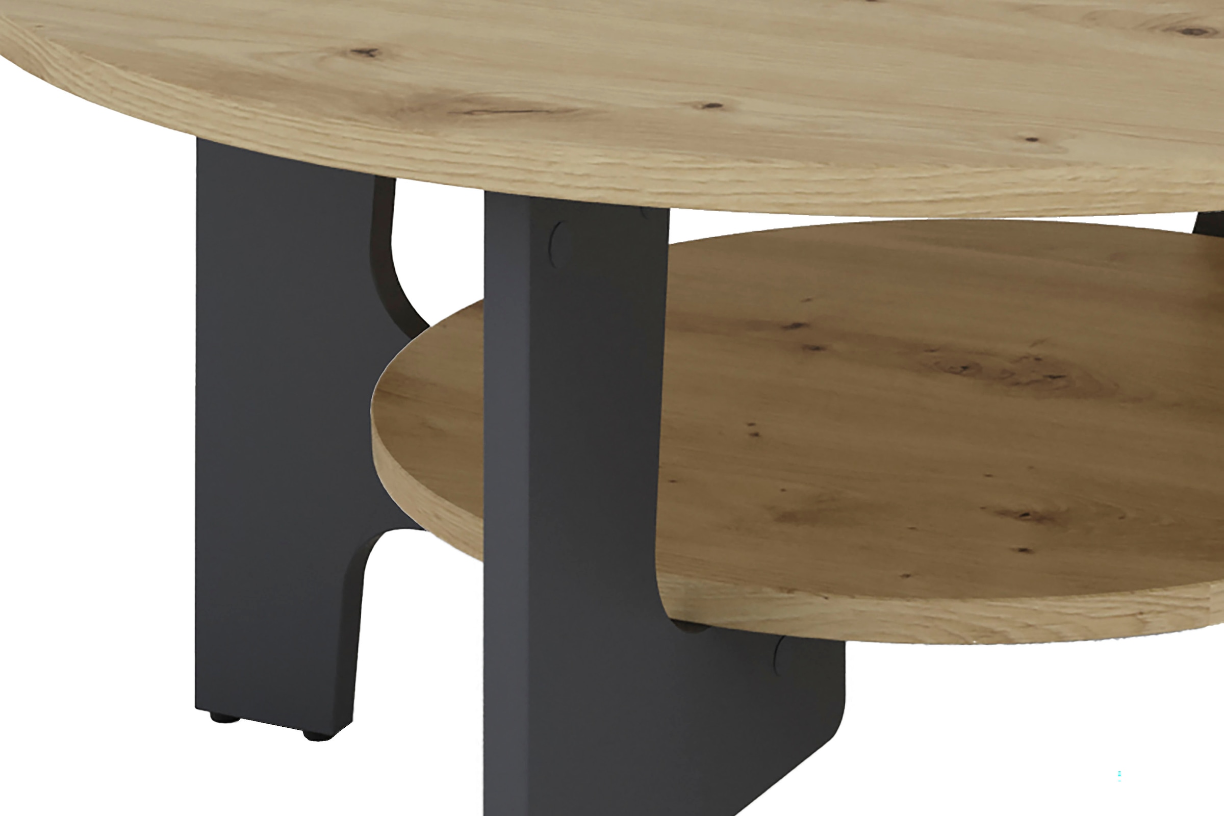 byLIVING Couchtisch »JONNY« Artisan Eiche, Old Wood oder weiß, Ablageboden