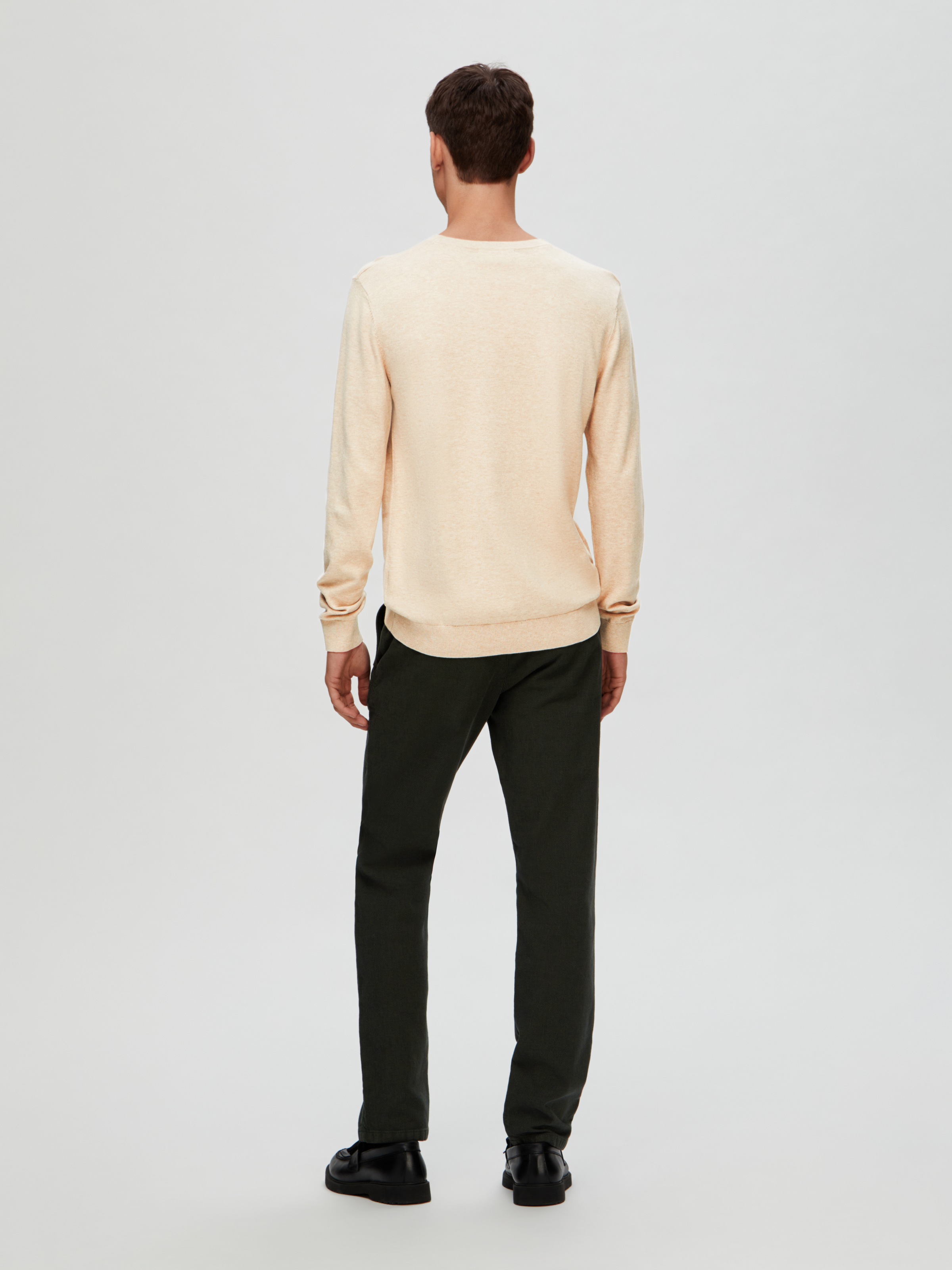 SELECTED HOMME Strickpullover »SLHBERG CREW NECK NOOS«