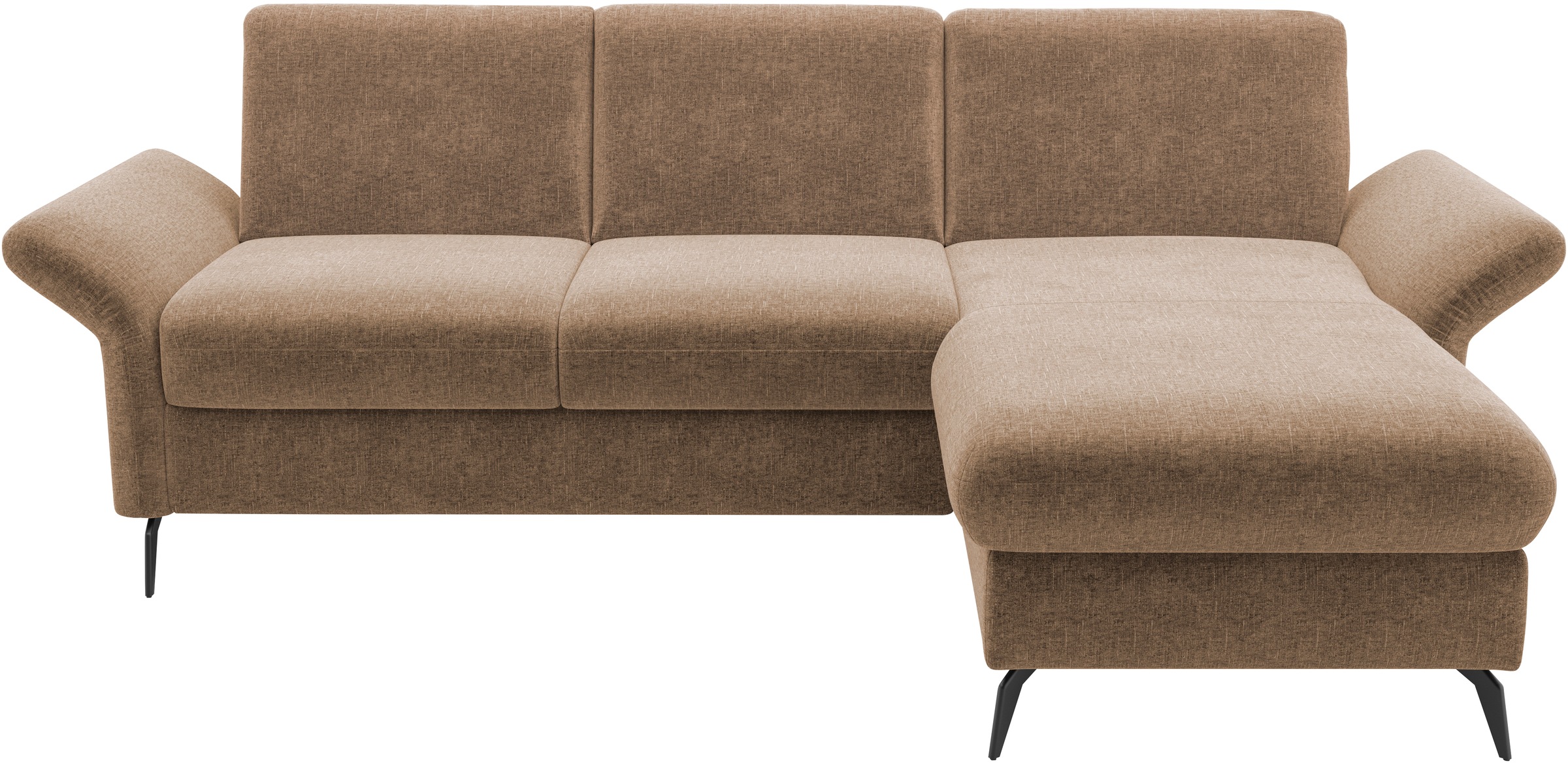 Home affaire Ecksofa »Rochelle«, wahlweise mit Bettfunktion, Bettkasten und Armteilverstellung