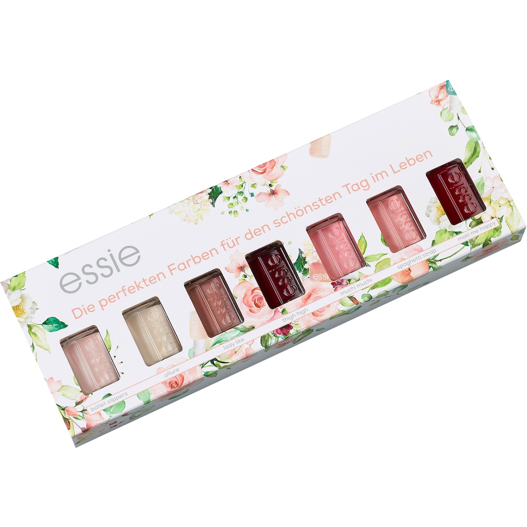 essie Nagellack-Set »Essie Bride - Perfekte Farben«, (Set, 7 tlg.)