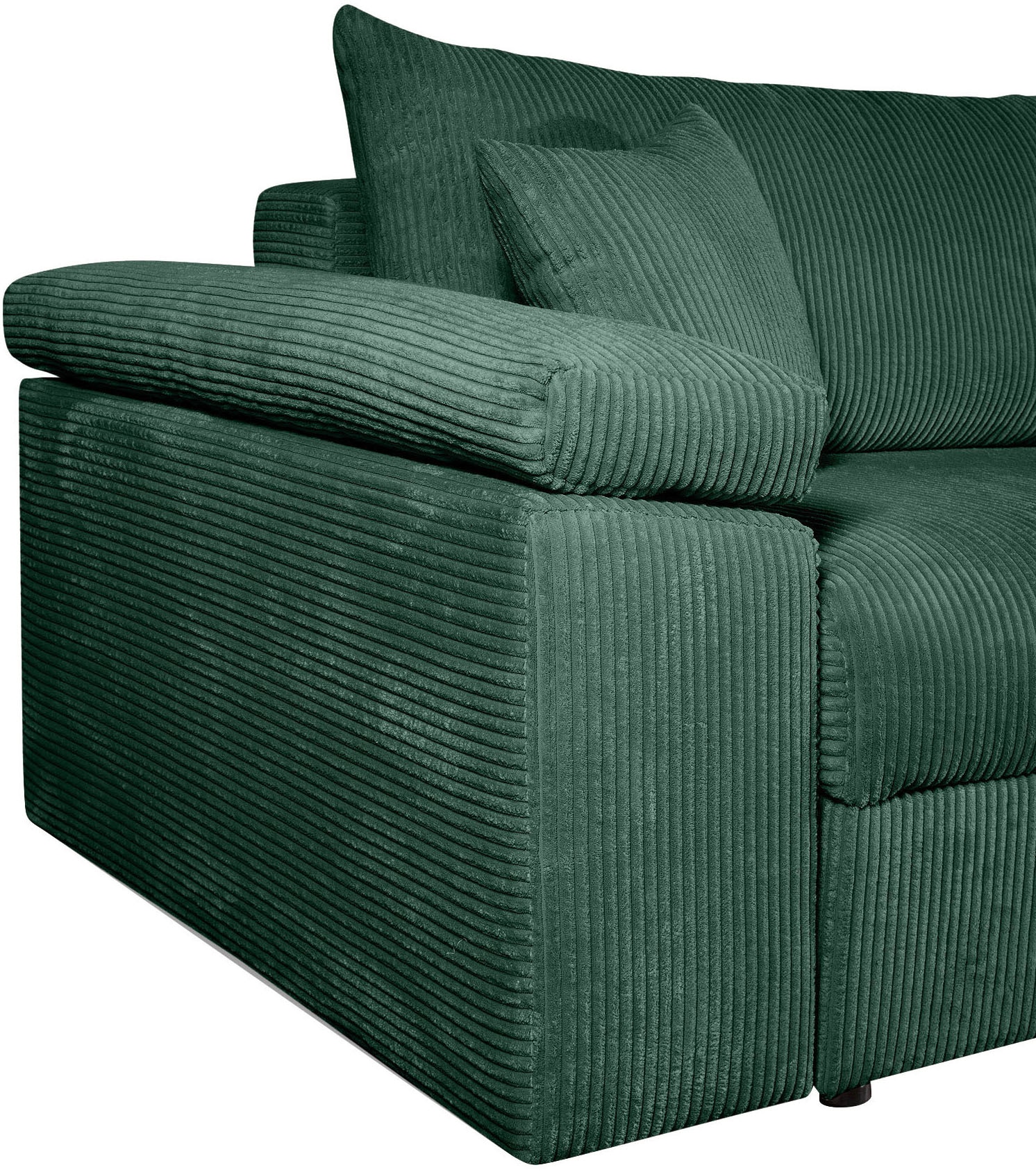 COLLECTION AB Schlafsofa »Mara, B: 249 cm, Liegefl. 139x195 cm« Dauer-Schlaffunktion, Bettkasten & Federkern, wahlweise mit Topper