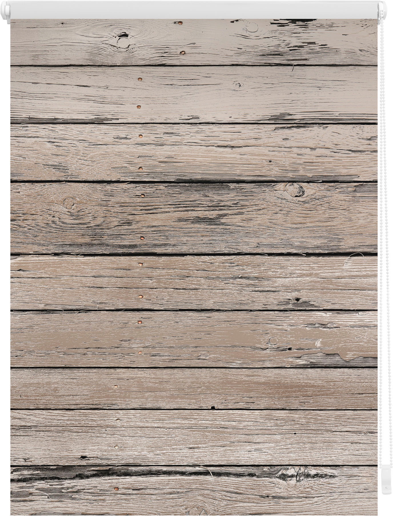 LICHTBLICK ORIGINAL Seitenzugrollo »Rollo Klemmfix, ohne Bohren, Verdunkelung, Bretter-Vintage« verdunkelnd Verdunkelung | energiesparend freihängend