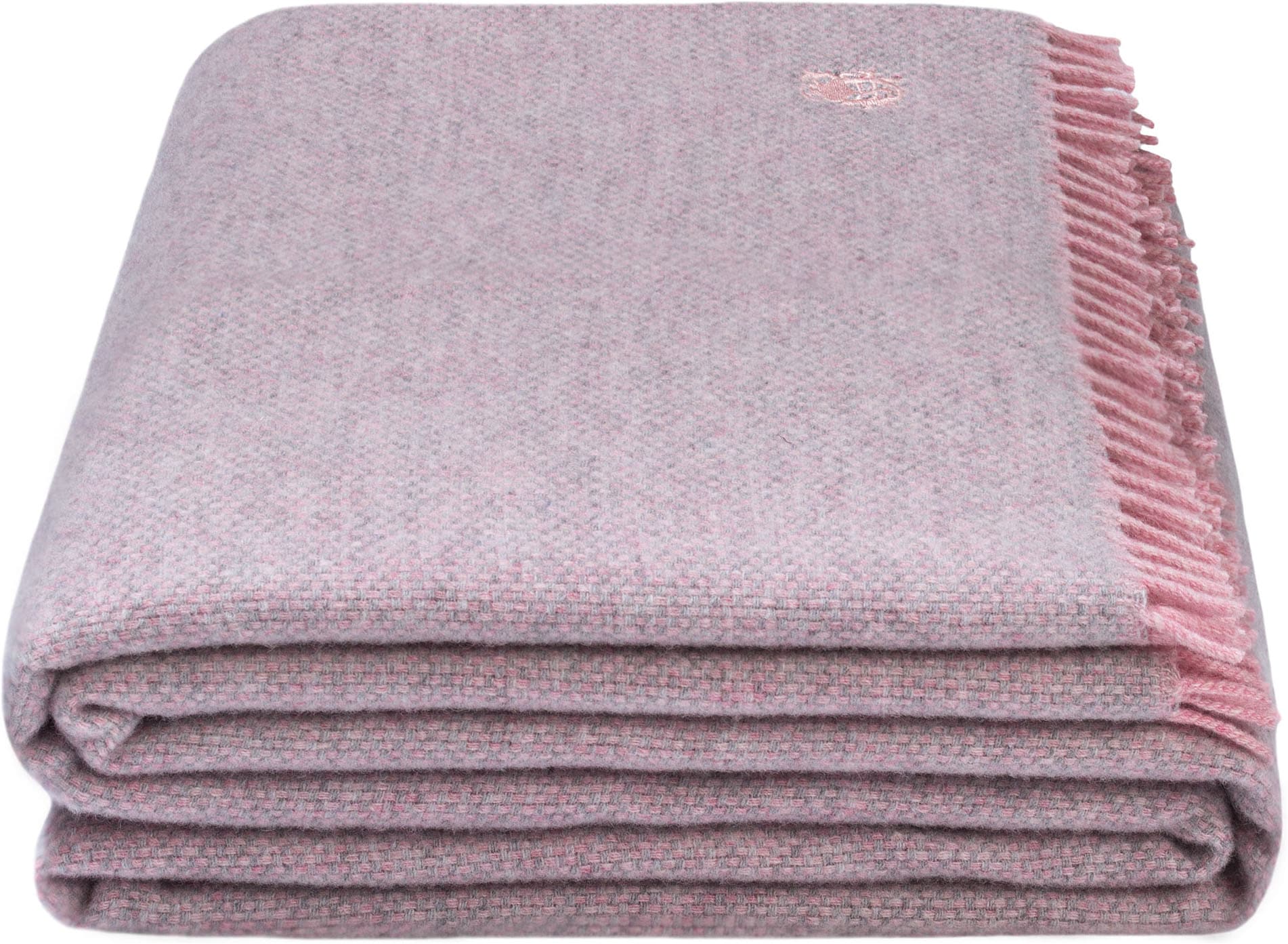 ZOEPPRITZ1828 Wohndecke »Must Relax« klassisches unifarbenes Plaid aus dicker reiner Schurwolle