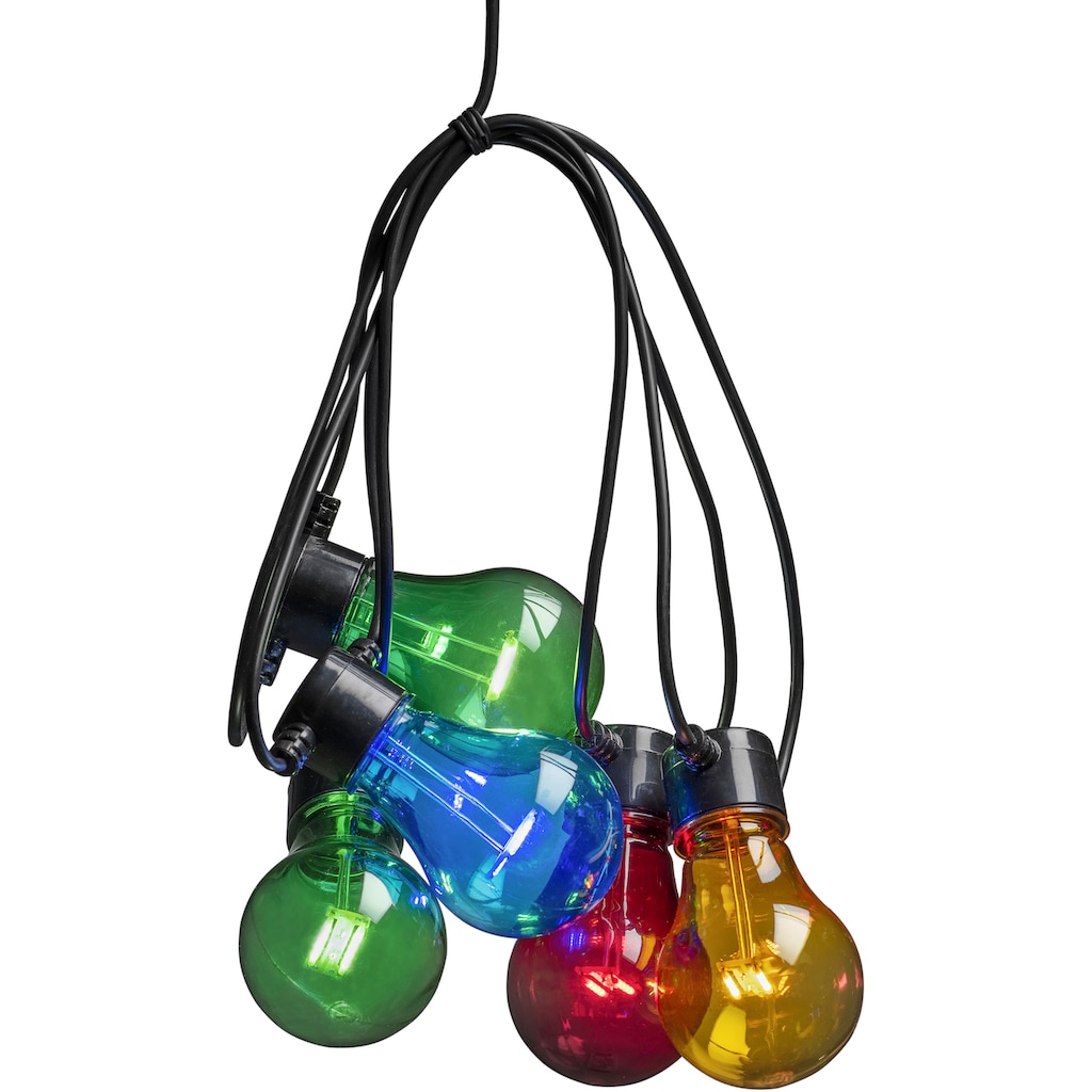 KONSTSMIDE LED-Lichterkette »Weihnachtsdeko aussen«, 5 St.-flammig
