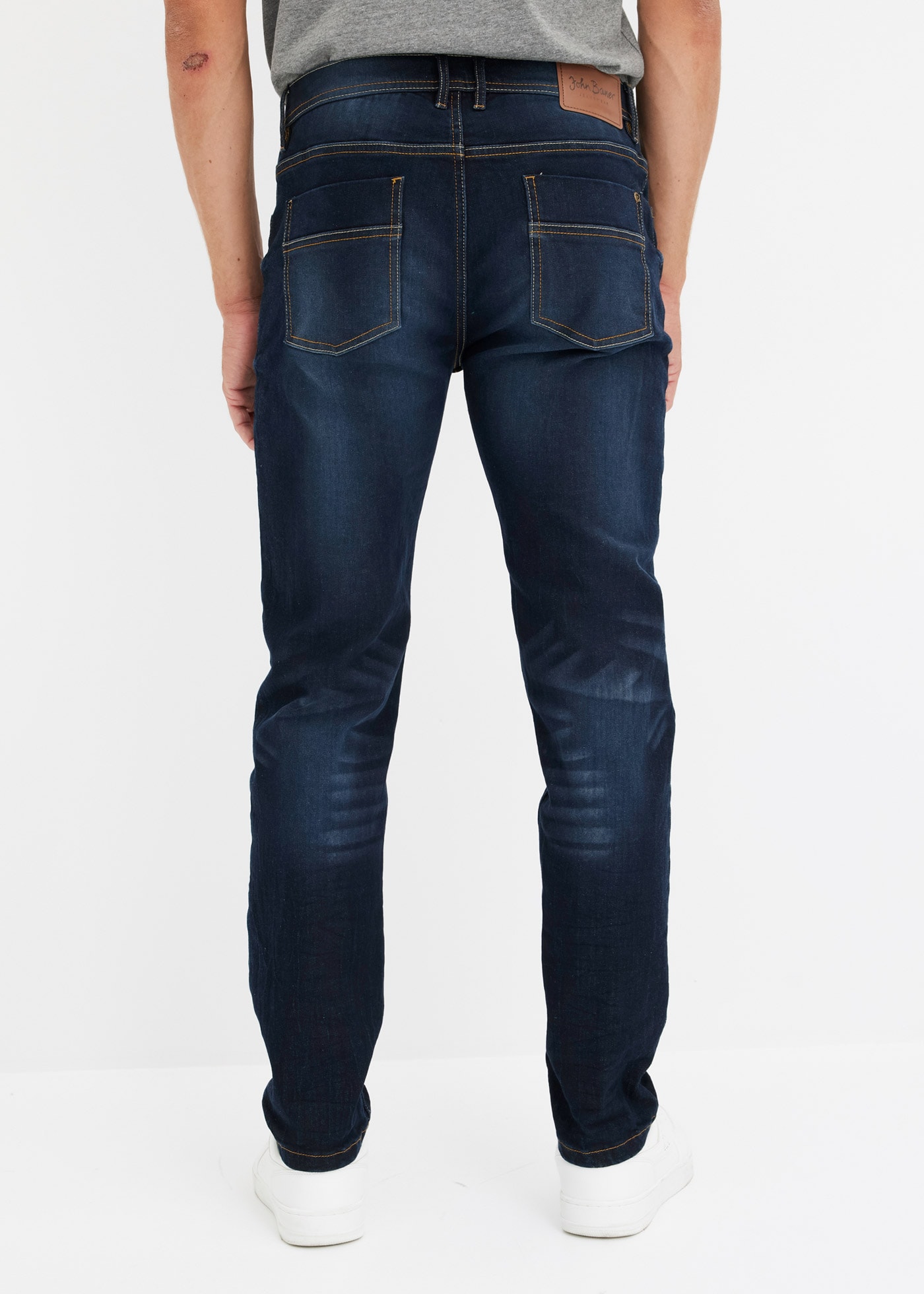 bonprix Slim-fit-Jeans »Slim Fit Stretch-Jeans, Tapered« Slim Fit Stretch-Jeans, Tapered