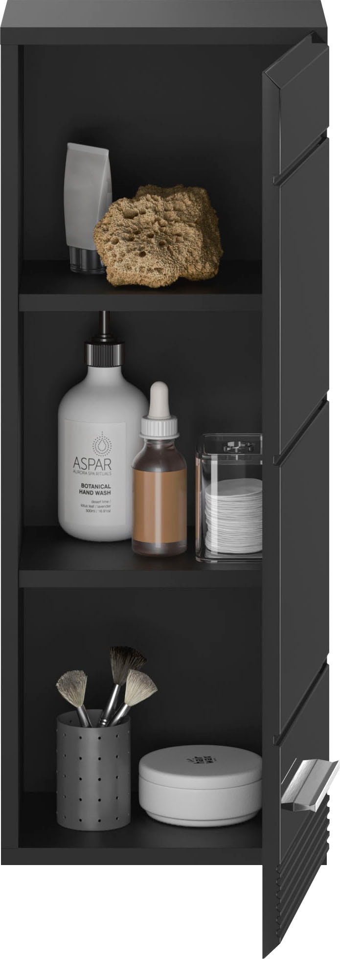 Home affaire Hängeschrank »Malmö, Breite 30 cm, 1 Tür (Türanschlag wechselbar), 2 Einlegeböden« in verschiedenen Farben erhältlich, Badmöbel, Badschrank, Schrank, Bad