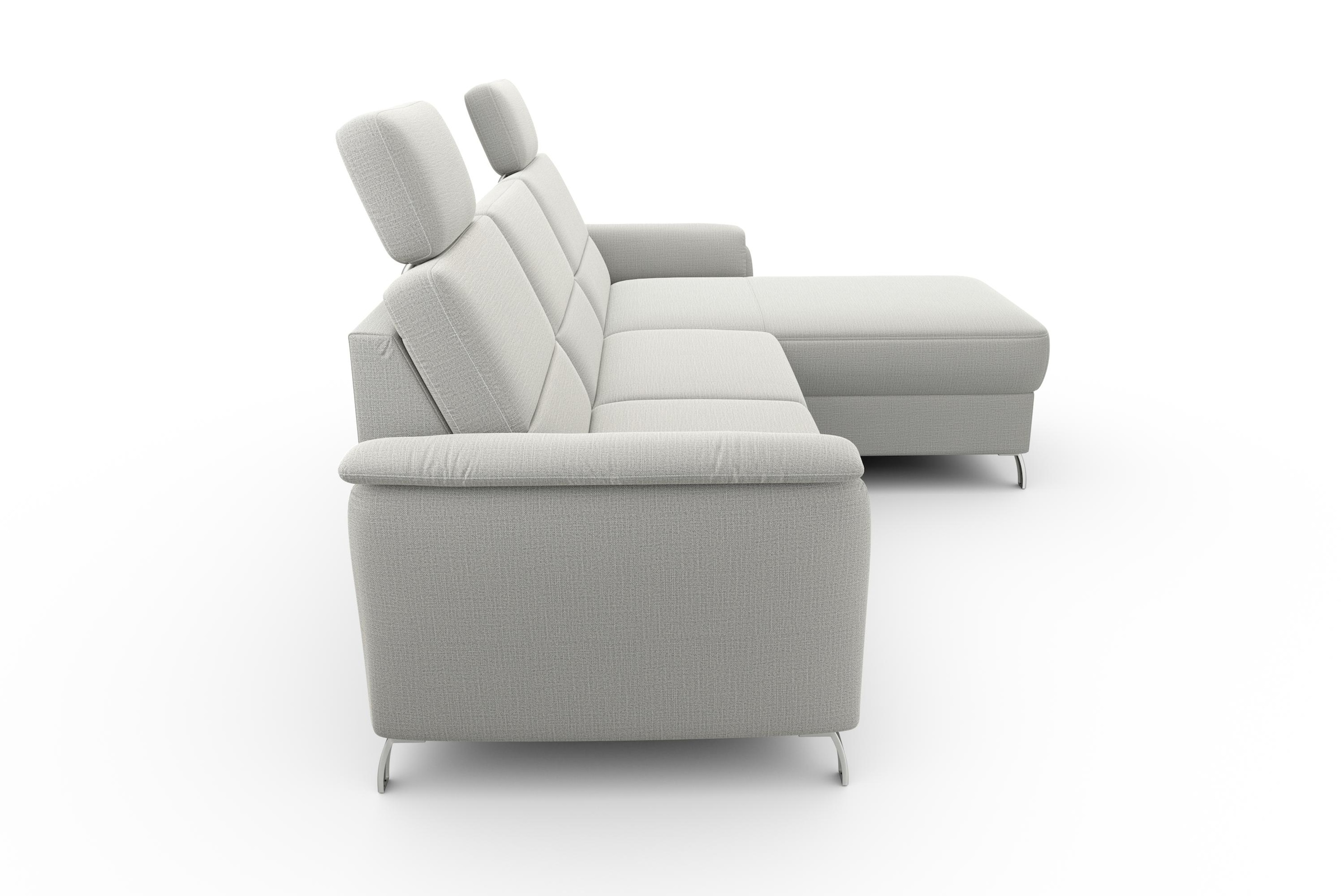 sit&more Ecksofa »Palmera L-Form«, Federkern, wahlweise mit Bettfunktion und mit/ohne Stauraum