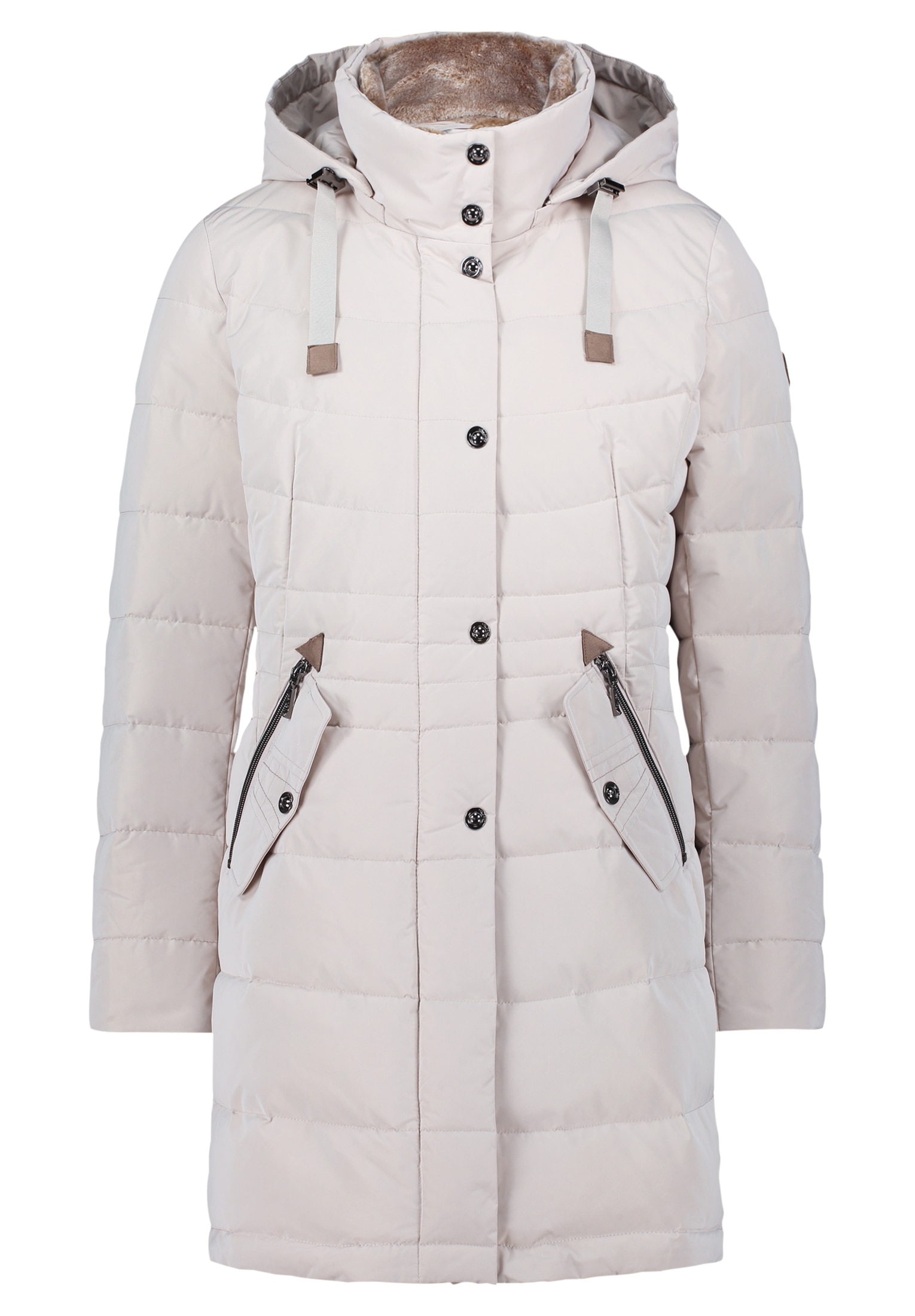 Gil Bret Steppjacke mit Kapuze mit abnehmbarer Kapuze