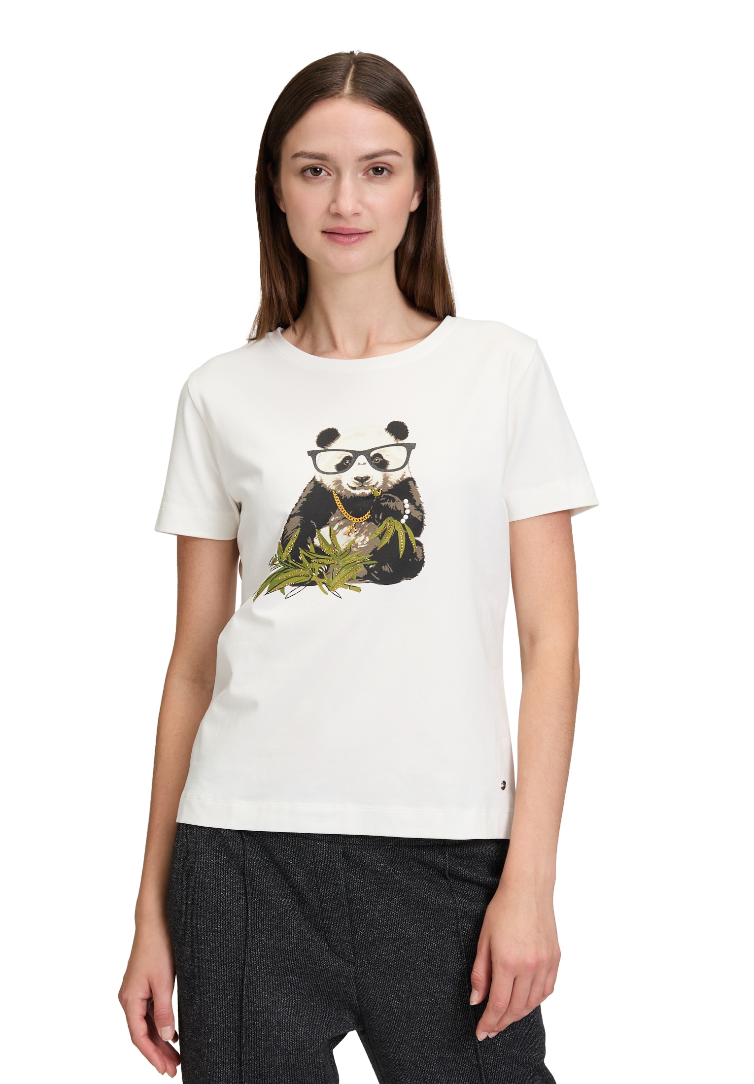 Betty&Co Rundhalsshirt »Casual-Shirt mit Print«
