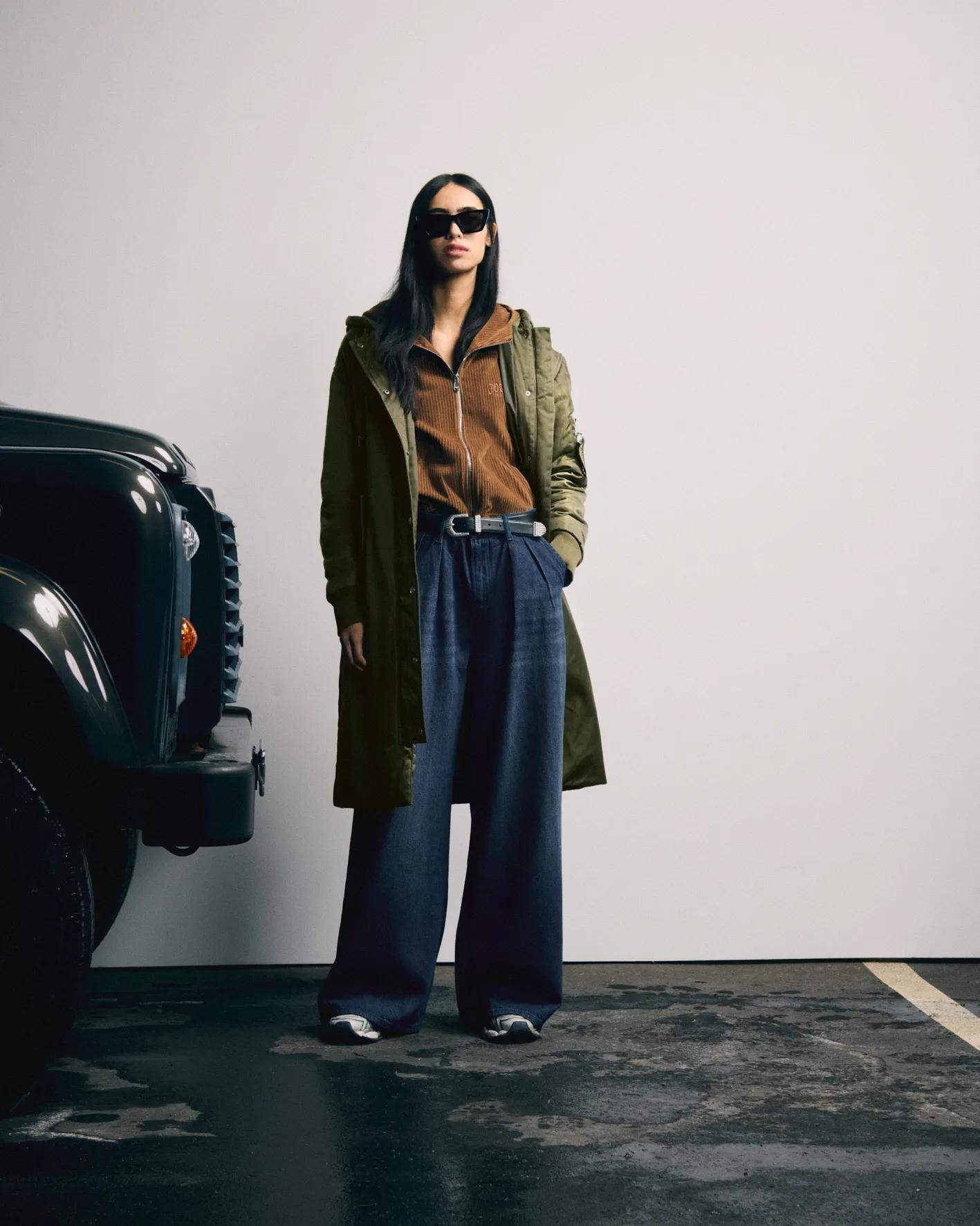 JOOP! Langmantel »Cydnee« Regular fit mit Kapuze