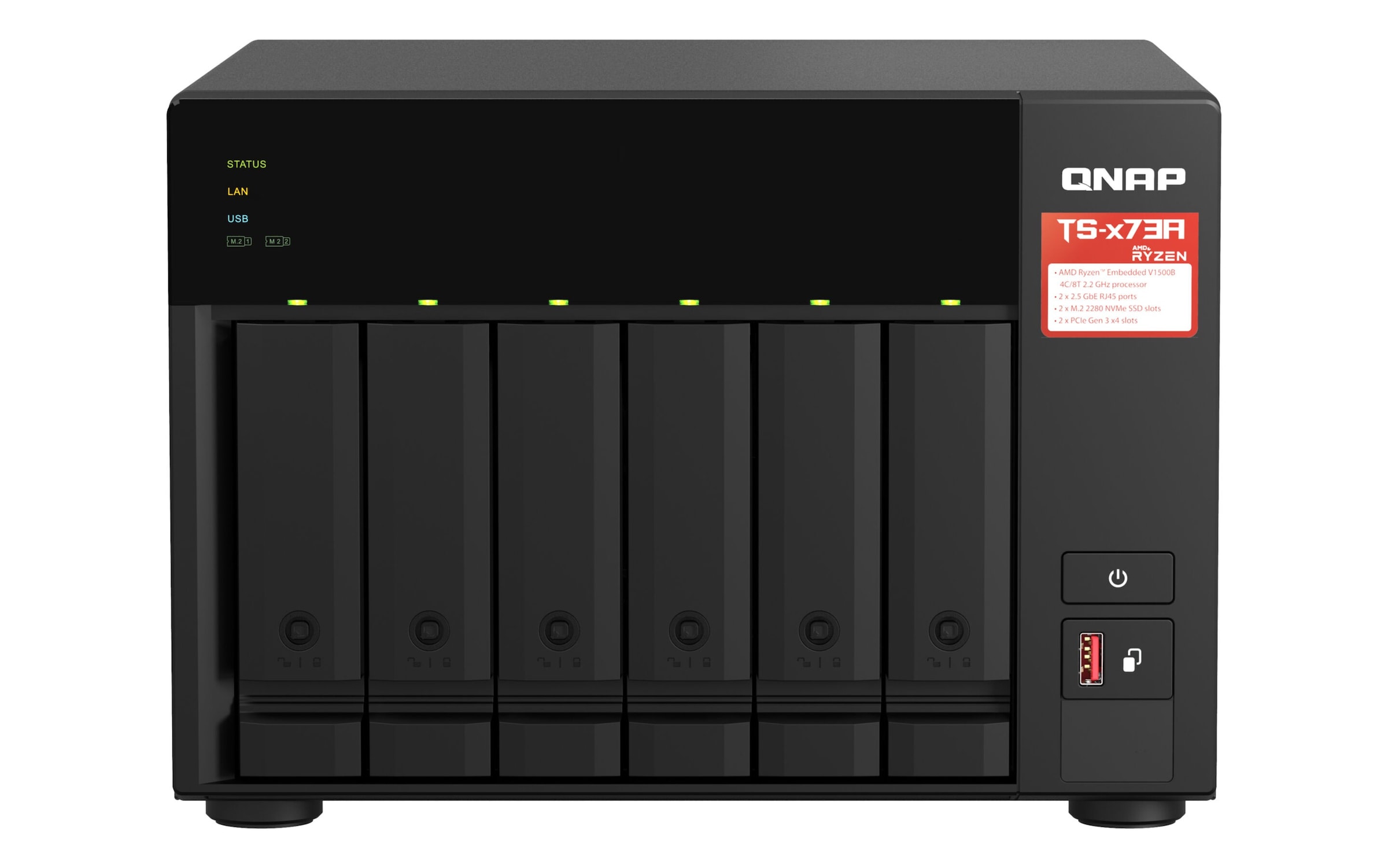 QNAP NAS-Server »TS-673A«