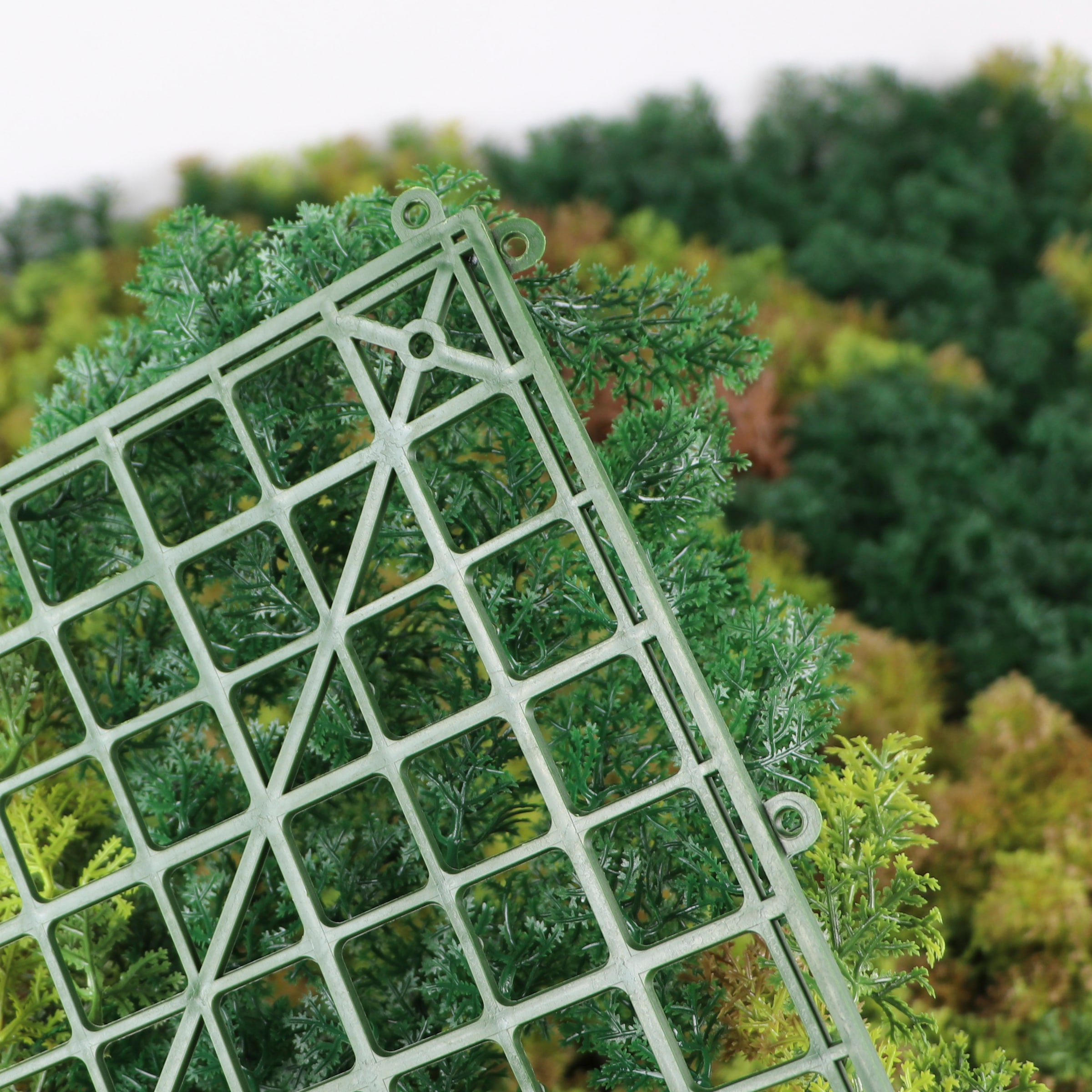 Primaflor-Ideen in Textil Kunstpflanze »Kunstpflanze Pflanzenwand 100x100« Wanddeko, realistische Optik, In- und Outdoor geeignet, UV-beständig