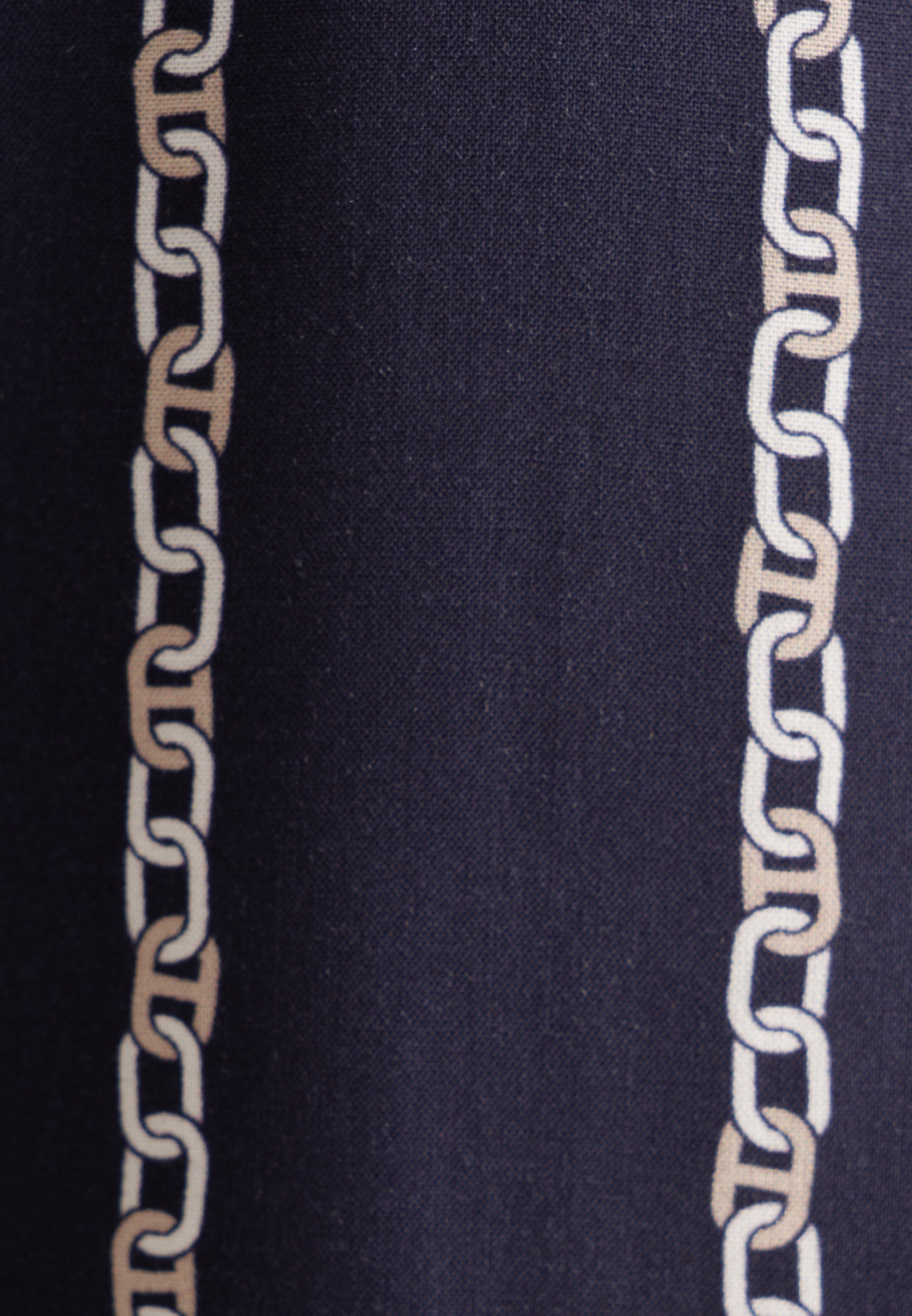 seidensticker Hemdbluse »Schwarze Rose«, Langarm Kragen Kettenprint
