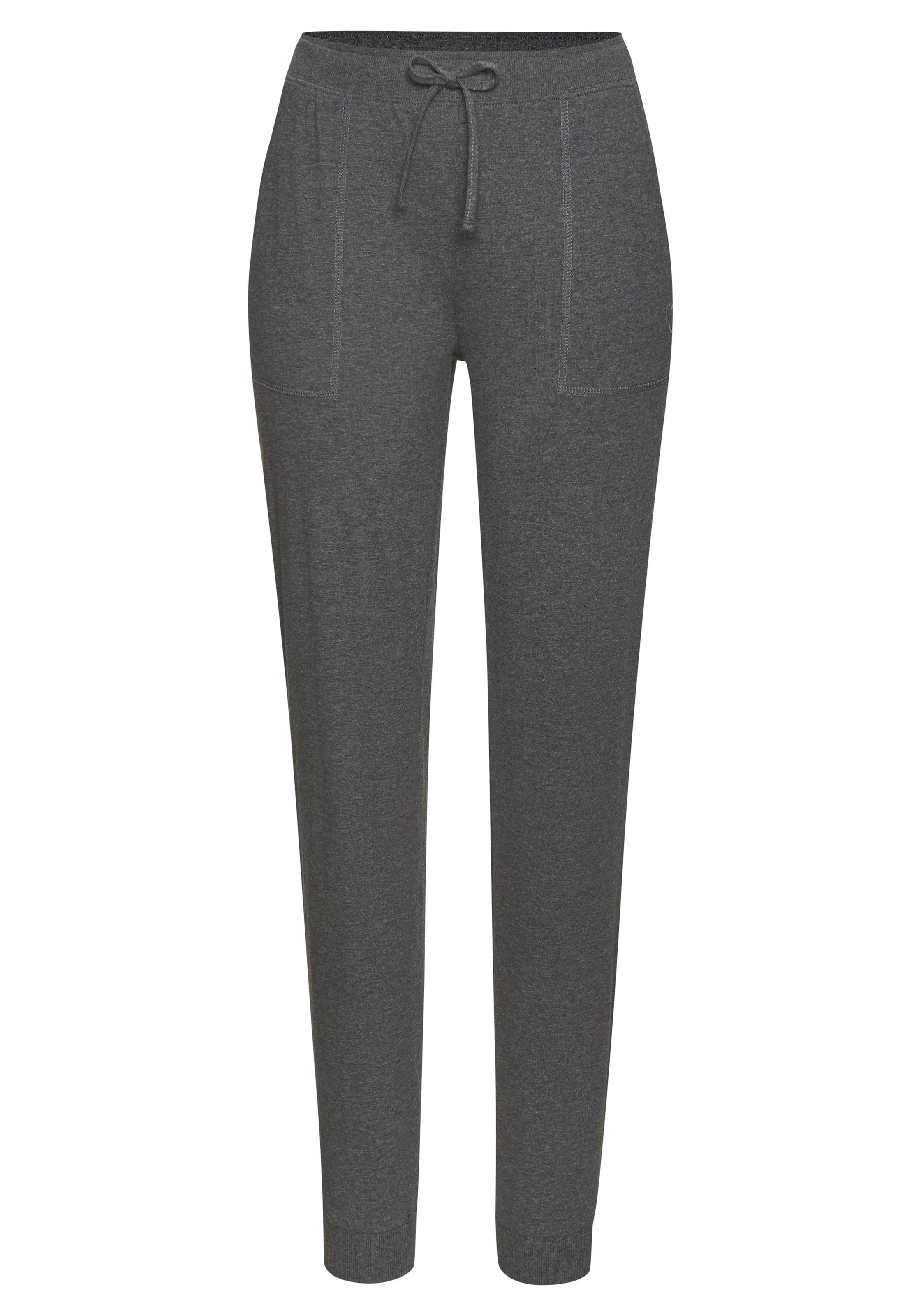 Vivance Dreams Pyjama 2 tlg. mit schönem Melangeeffekt