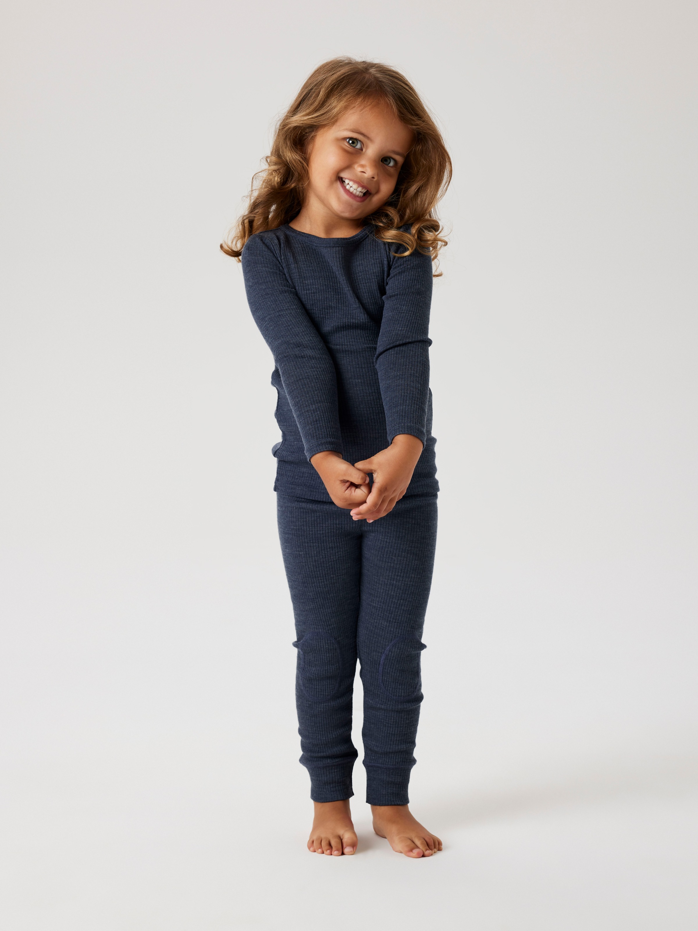 Name It Leggings »NMNWAX WOOL RIB LEGGING NOOS«, aus reiner Merinowolle