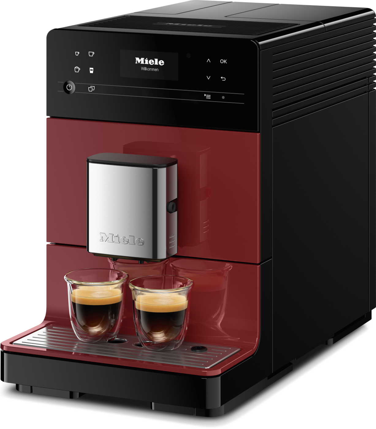 Miele Kaffeevollautomat »CM5310 Silence Brombeerrot«