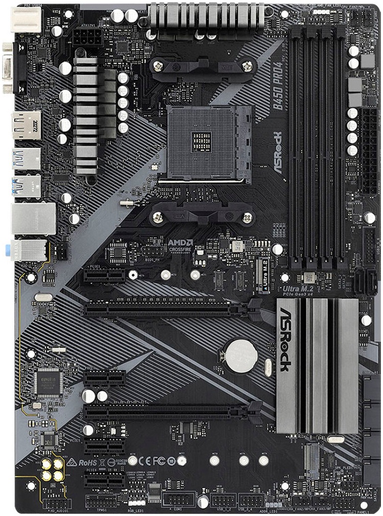 Asrock Mainboard »B450 Pro4 R2.0«