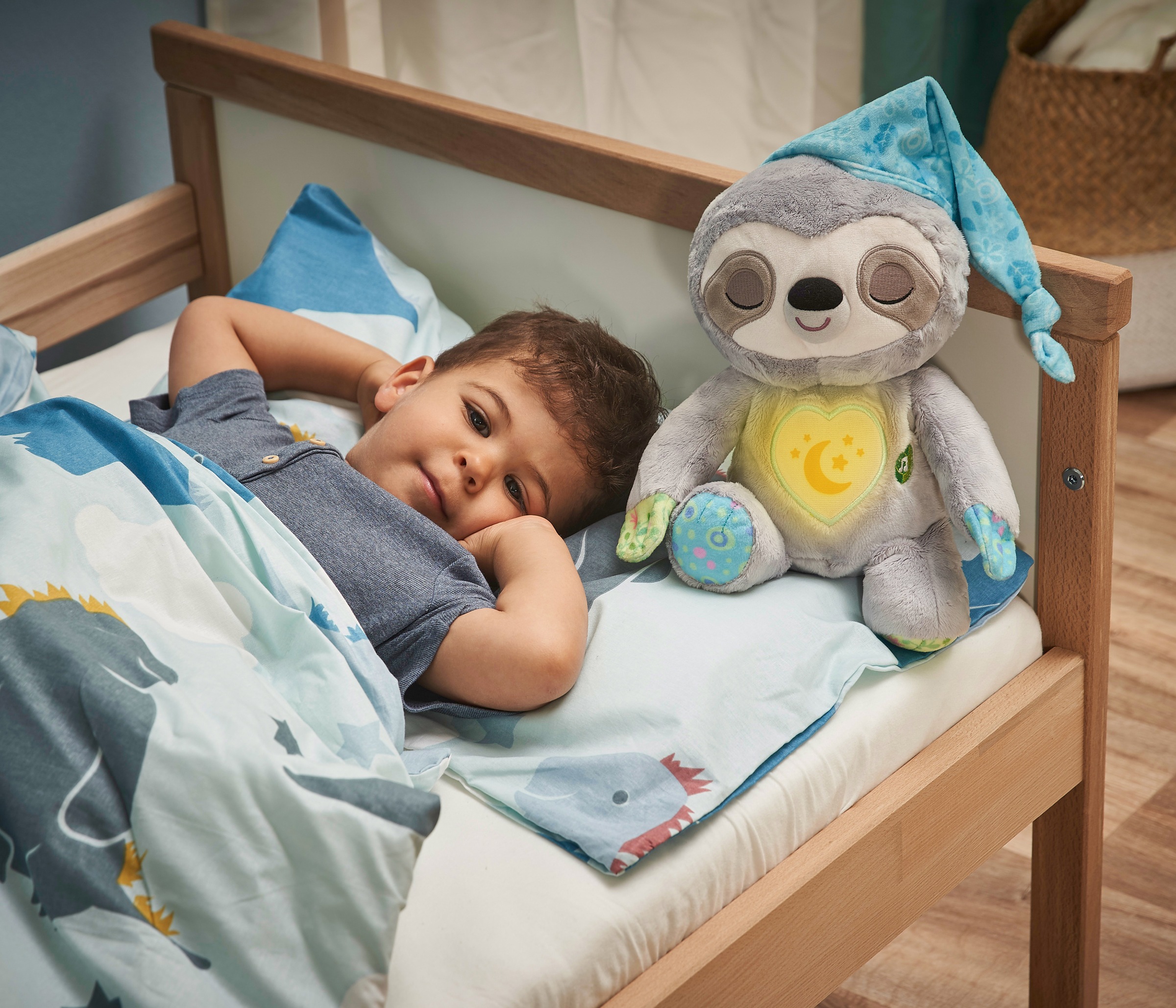 Vtech® Kuscheltier »Vtech Baby, Schnarchi, das Schlummer-Faultier«, mit Licht- und Soundeffekten