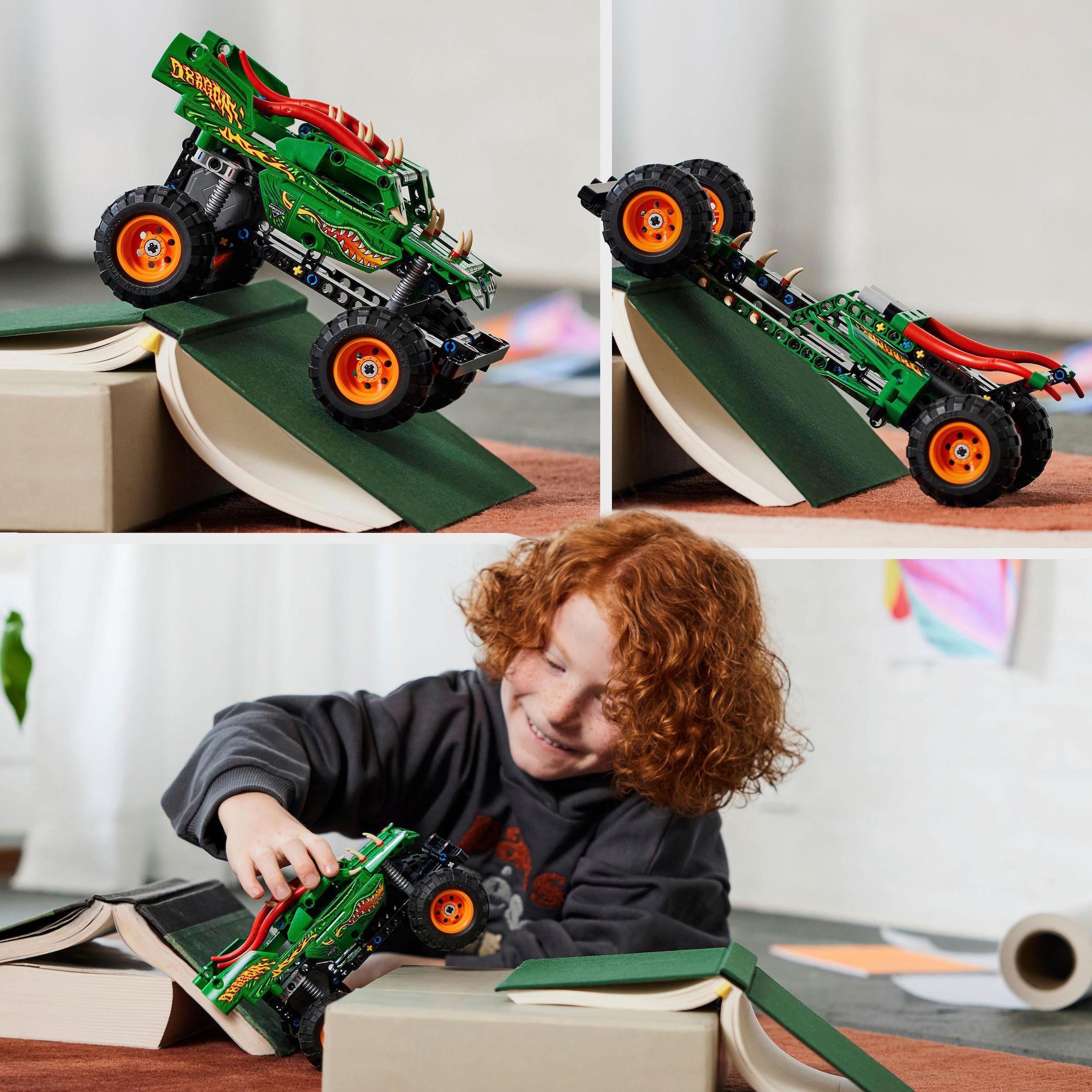 LEGO® Konstruktionsspielsteine »Monster Jam™ Dragon™ (42149), LEGO® Technic«, (217 St.), Made in Europe