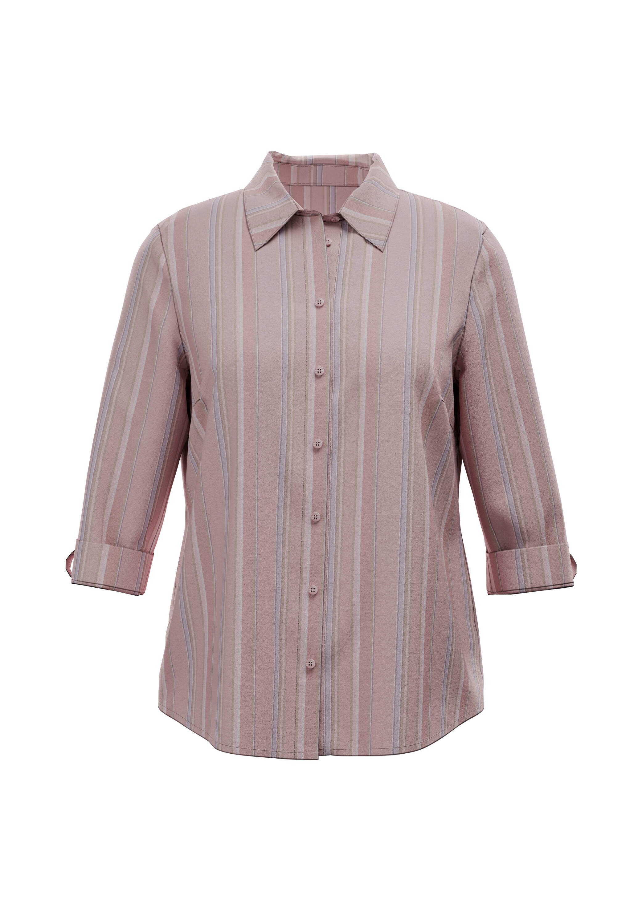 Witt Klassische Bluse »Flanell-Bluse Flanellbluse im garngefärbten Streifenmuster«