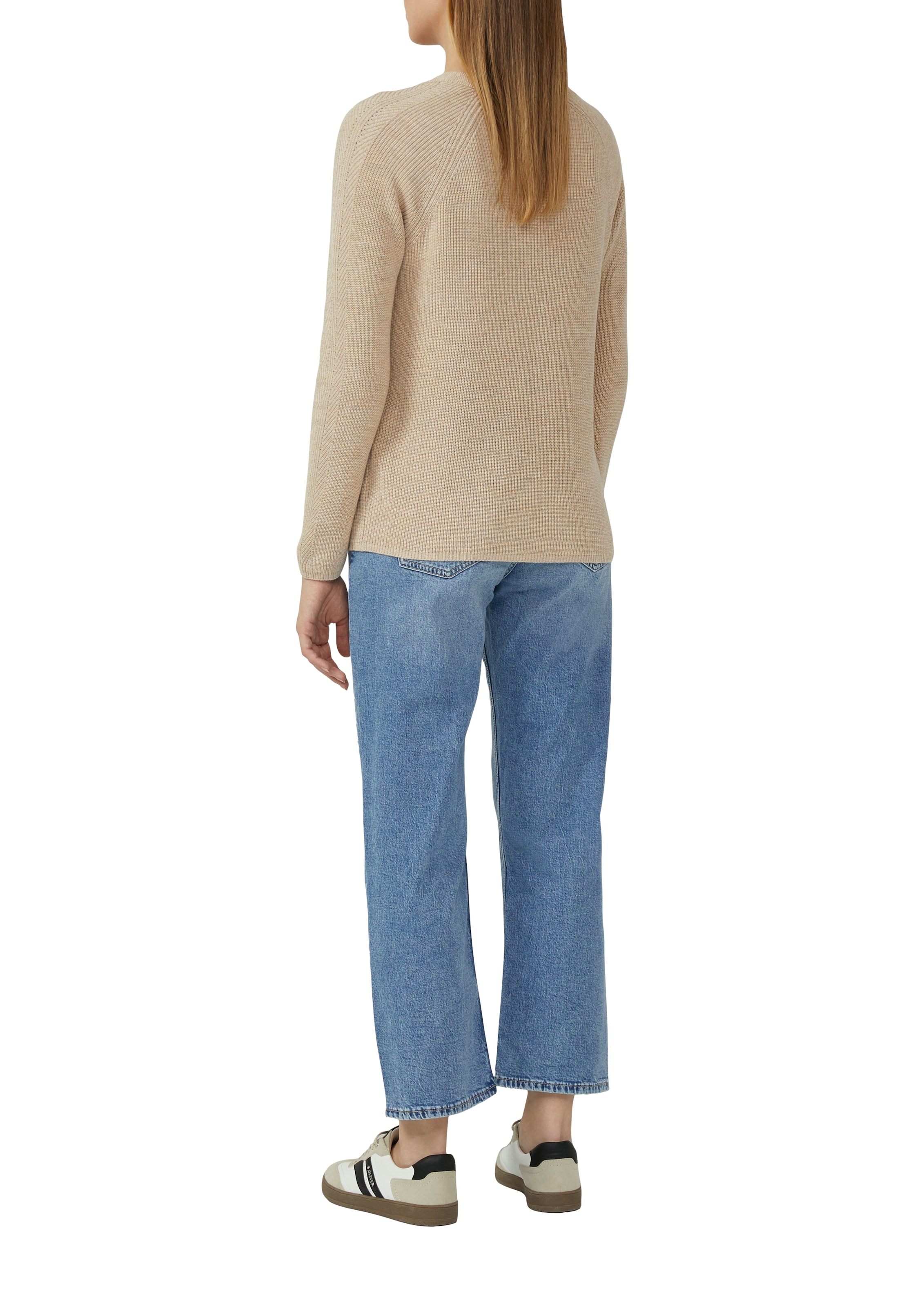 s.Oliver Strickpullover mit V-Ausschnitt