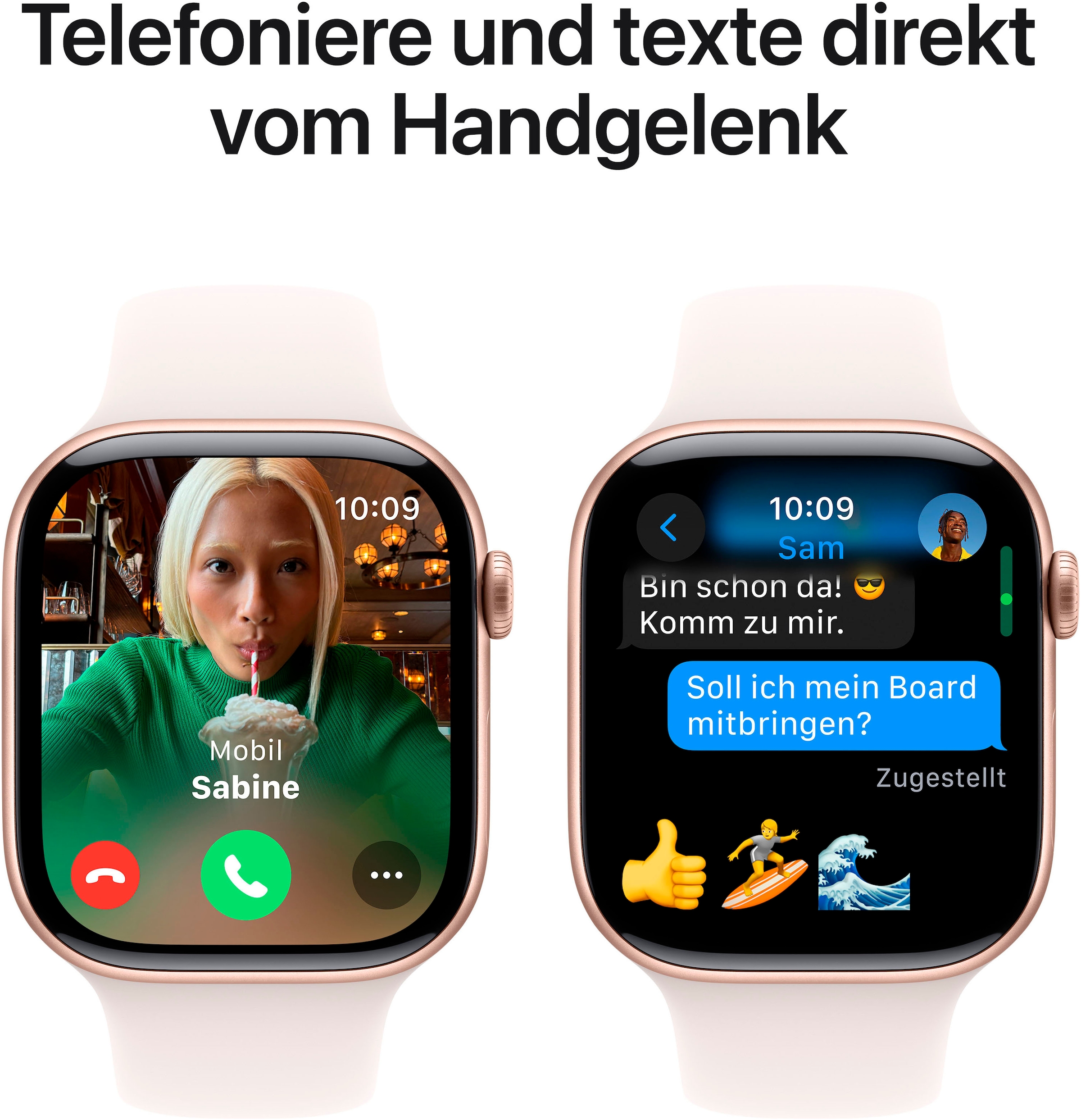 Apple Smartwatch »Watch Series 10 Aluminium«, Watch OS 11