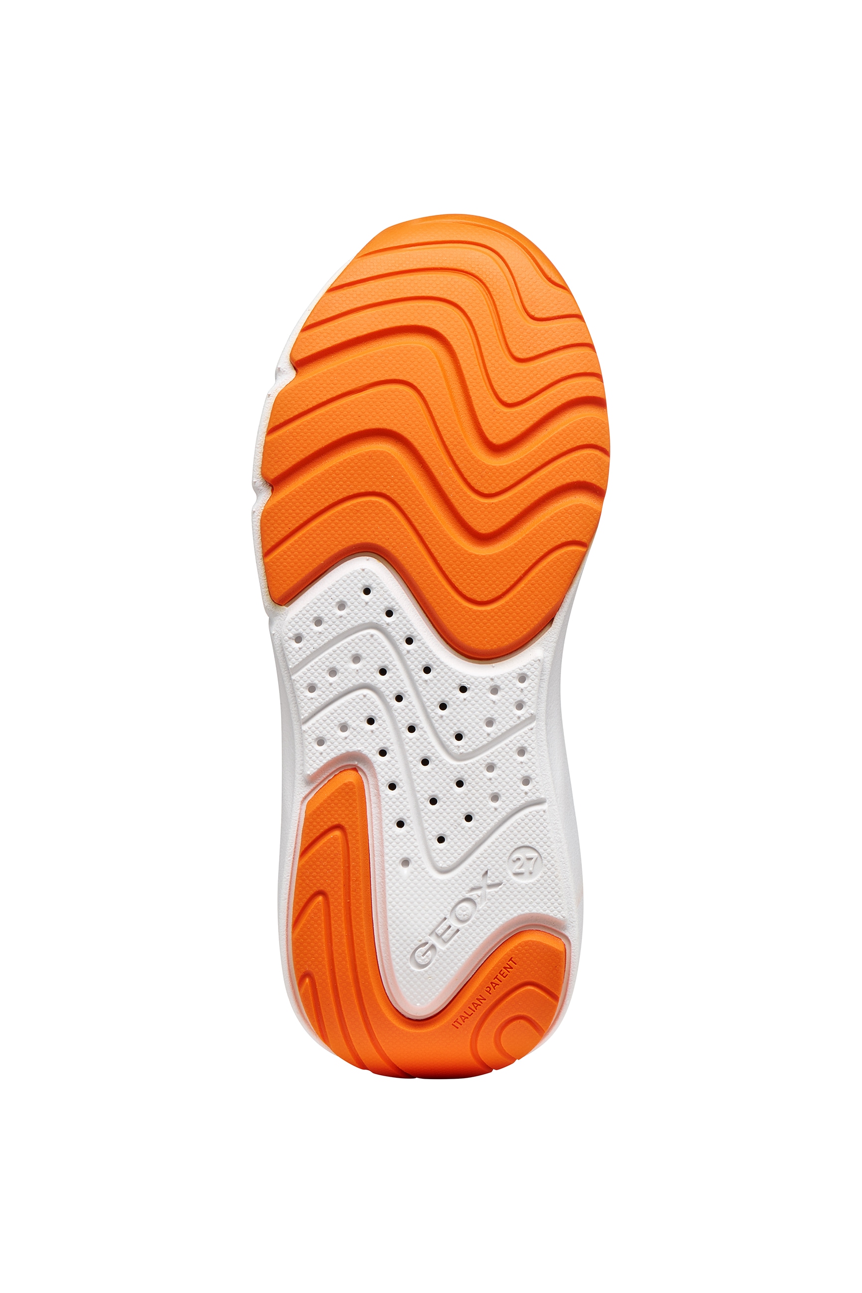 Geox Sneaker »J PRO-RAN BOY«  Slipper mit elastischen Schnürsenkeln, Größenschablone zum Download
