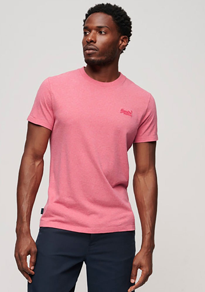 Superdry Rundhalsshirt »ESSENTIAL LOGO EMB TEE«