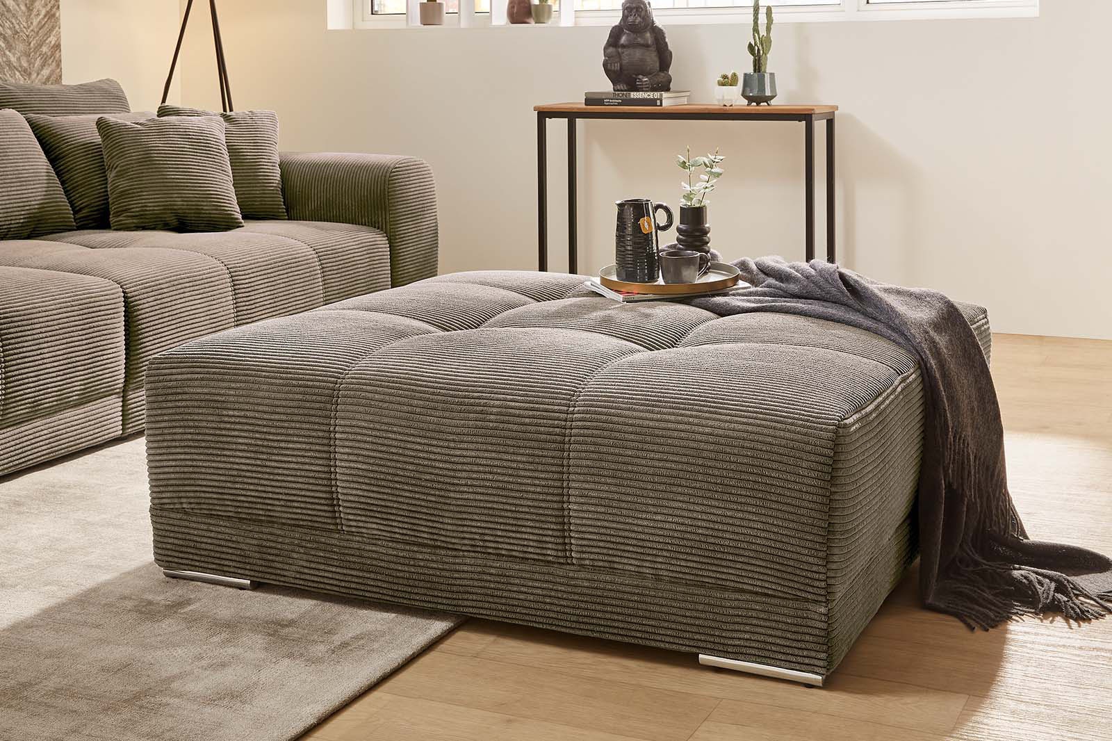 Jockenhöfer Gruppe Hocker »Moldau XXL, B: 120 cm« Mega-Hocker im XXL-Format