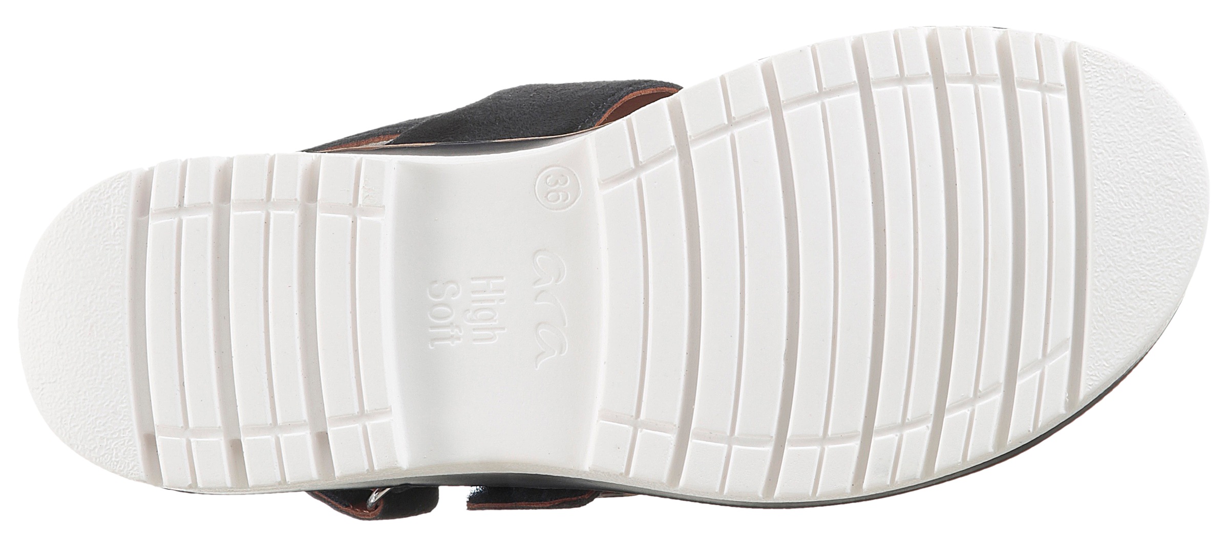 Ara Plateausandaletten »MALAGA«, Plateausandale, Klettschuh in Bequemweite G (= weit)