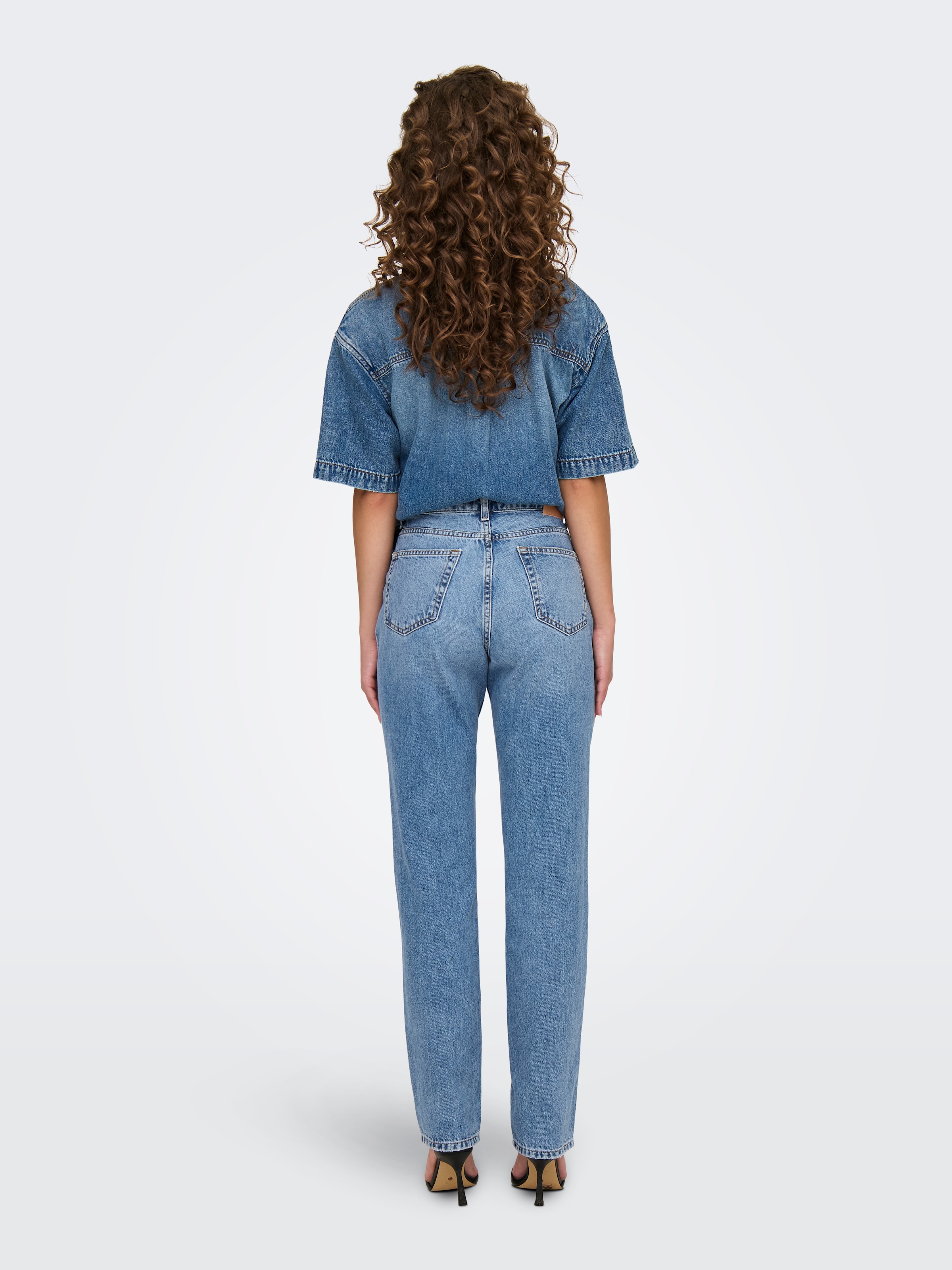 ONLY Low-rise-Jeans »ONLBRENDA LOW WIDE DNM CRO158 NOOS«
