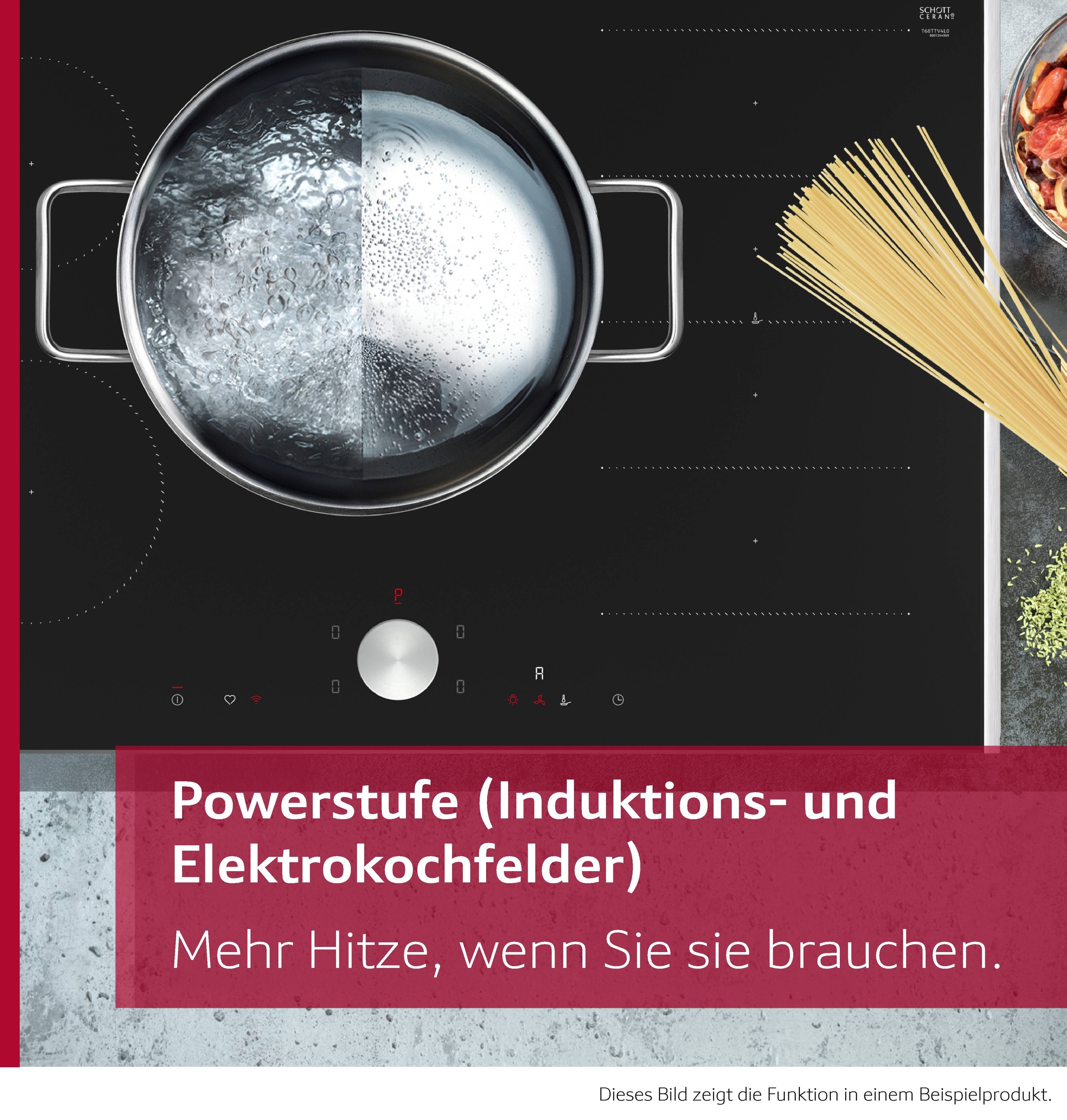 NEFF Induktions-Kochfeld »T56FHS1L0« Twist Touch® Steuerung per Fingerdreh und große Induktionszone