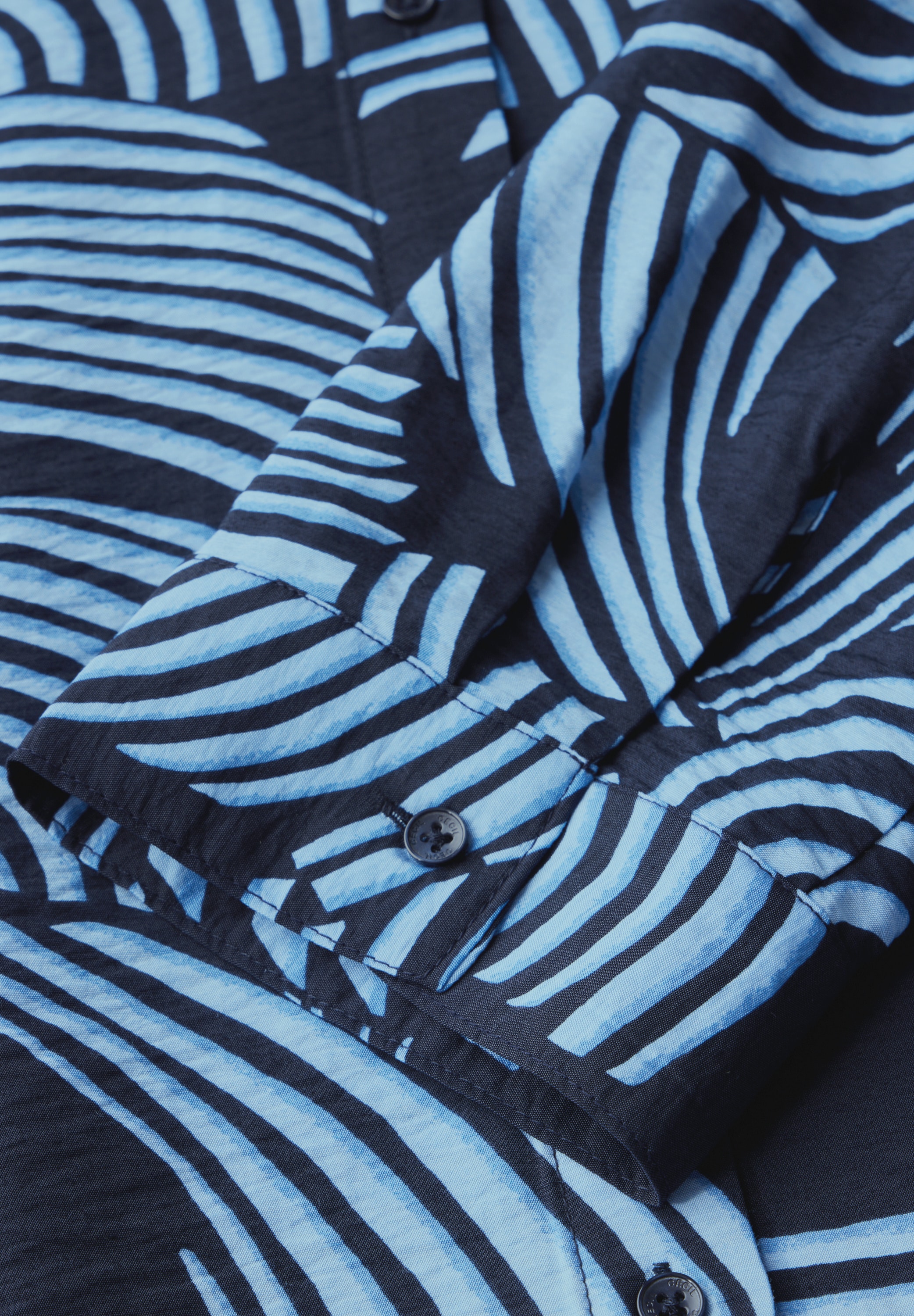 Cecil Hemdbluse, mit All-Over Print