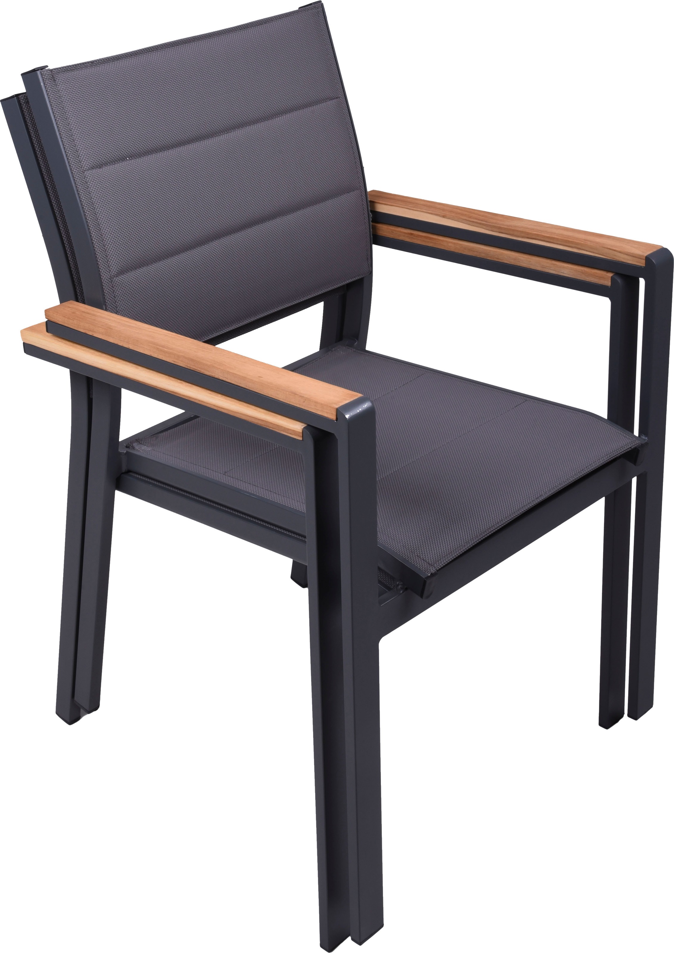 Garden Pleasure Garten-Essgruppe », Tischgruppe »RANA/DAVINA Set 01«« Set, 5 Stk. tlg. 4 Stühle (stapelbar), Tisch LxB: 202x100 cm