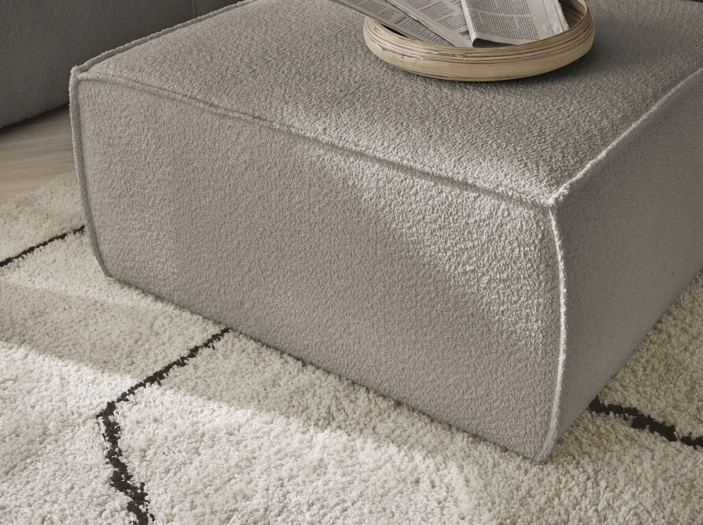 andas Hocker »Finnley«, quadratisch, passt z. Loveseat Finnley