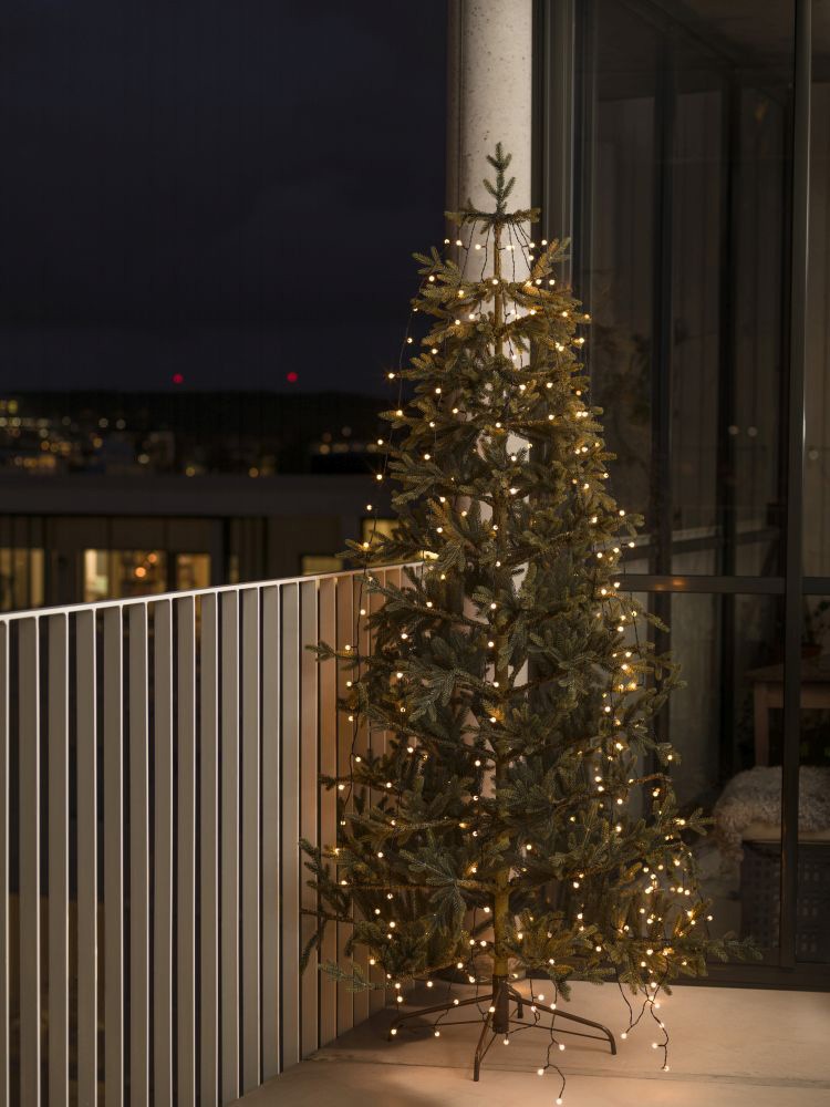 KONSTSMIDE Christbaumschmuck«, aussen, 560 70 kaufen 17, »Weihnachtsdeko à LED-Baummantel vormontiert, online 8 Ø mit Globes, Dioden Ring Stränge Dioden,