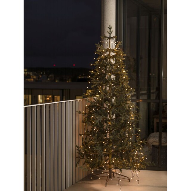 KONSTSMIDE LED-Baummantel »Weihnachtsdeko aussen, Christbaumschmuck«, Ring  Ø 17, mit Globes, 8 Stränge à 70 Dioden, vormontiert, 560 Dioden online  kaufen
