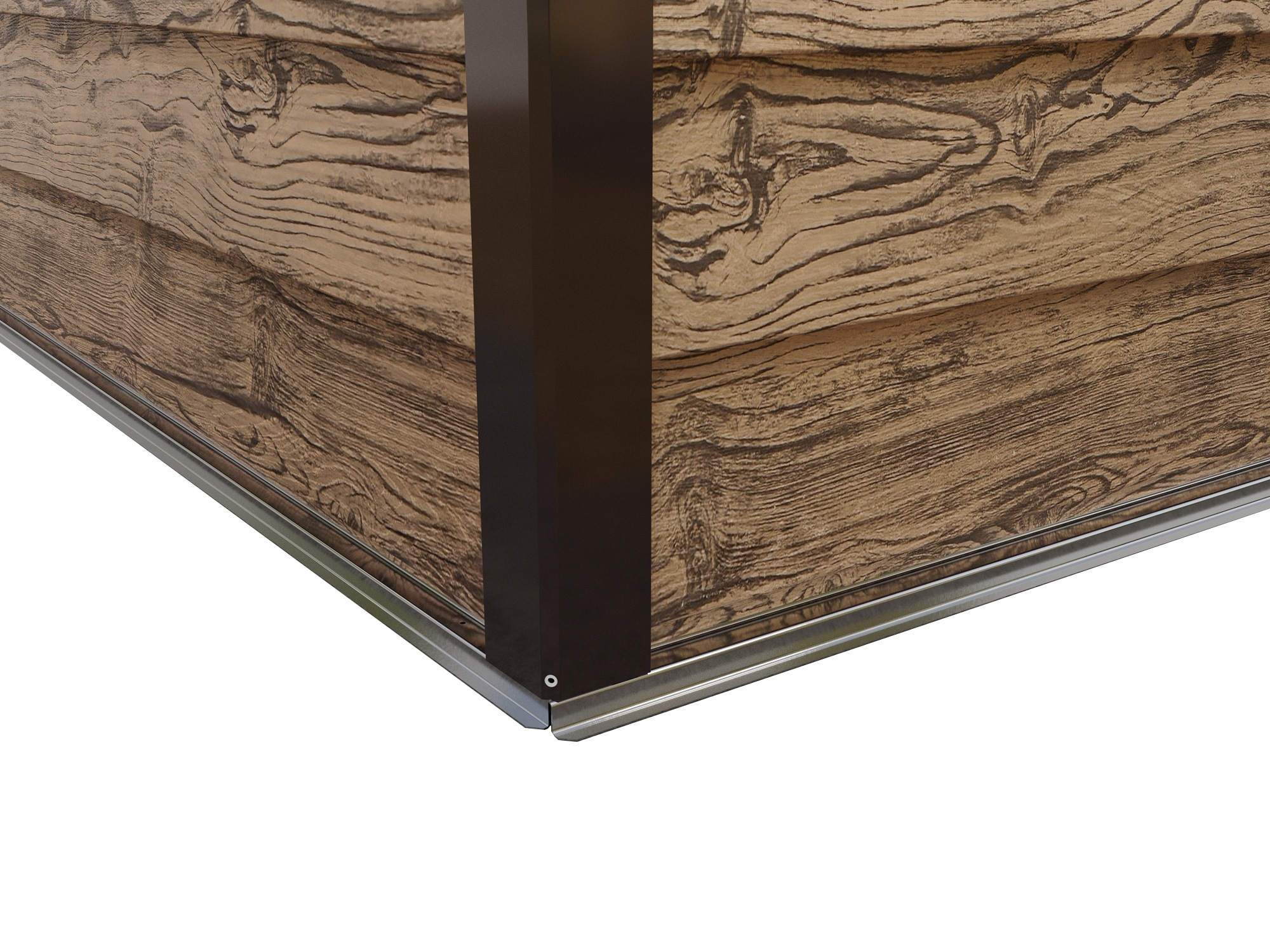 KONIFERA Gerätehaus »Metall« mit Fundamentrahmen