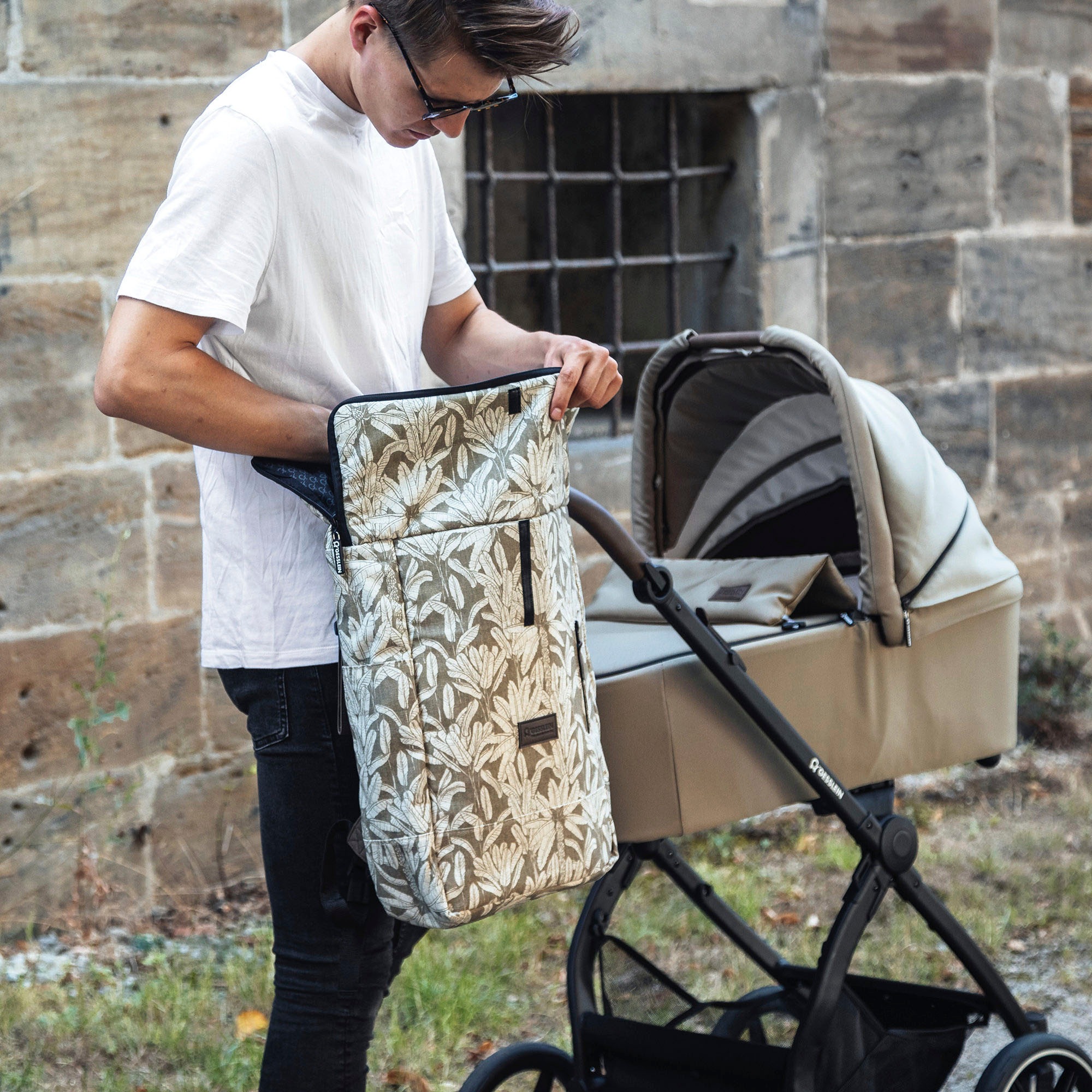 Gesslein Wickelrucksack »N°6, farn«, Made in Germany