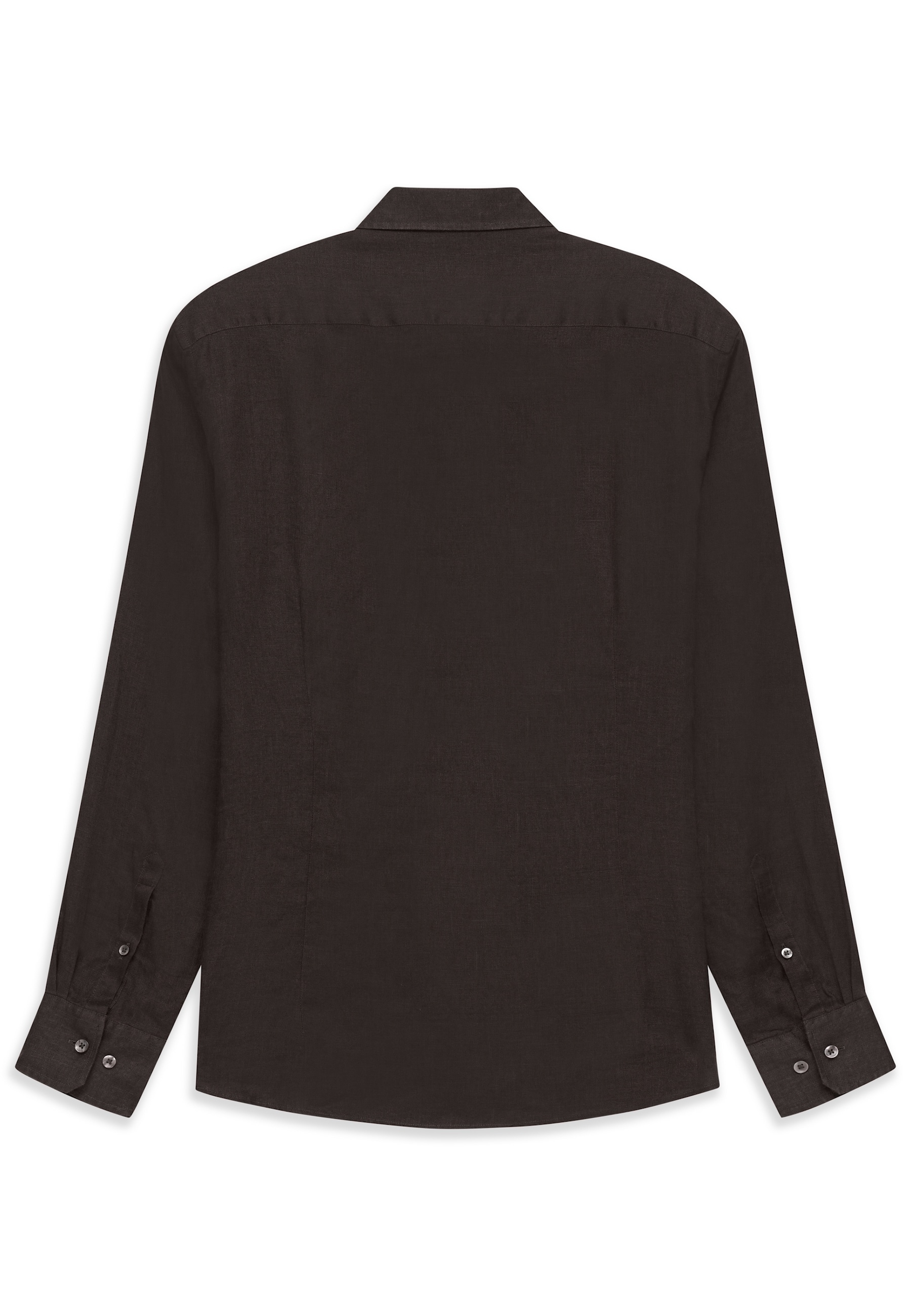 bugatti Leinenhemd »Modern Fit« mit Kentkragen