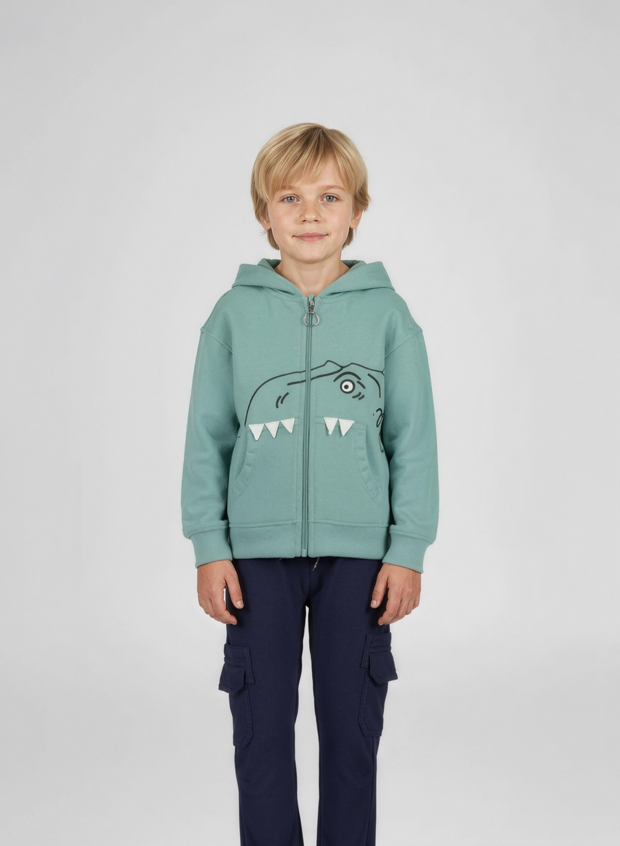 Blue Seven Sweatjacke »Blue Seven Sweatjacke mit Kapuze«