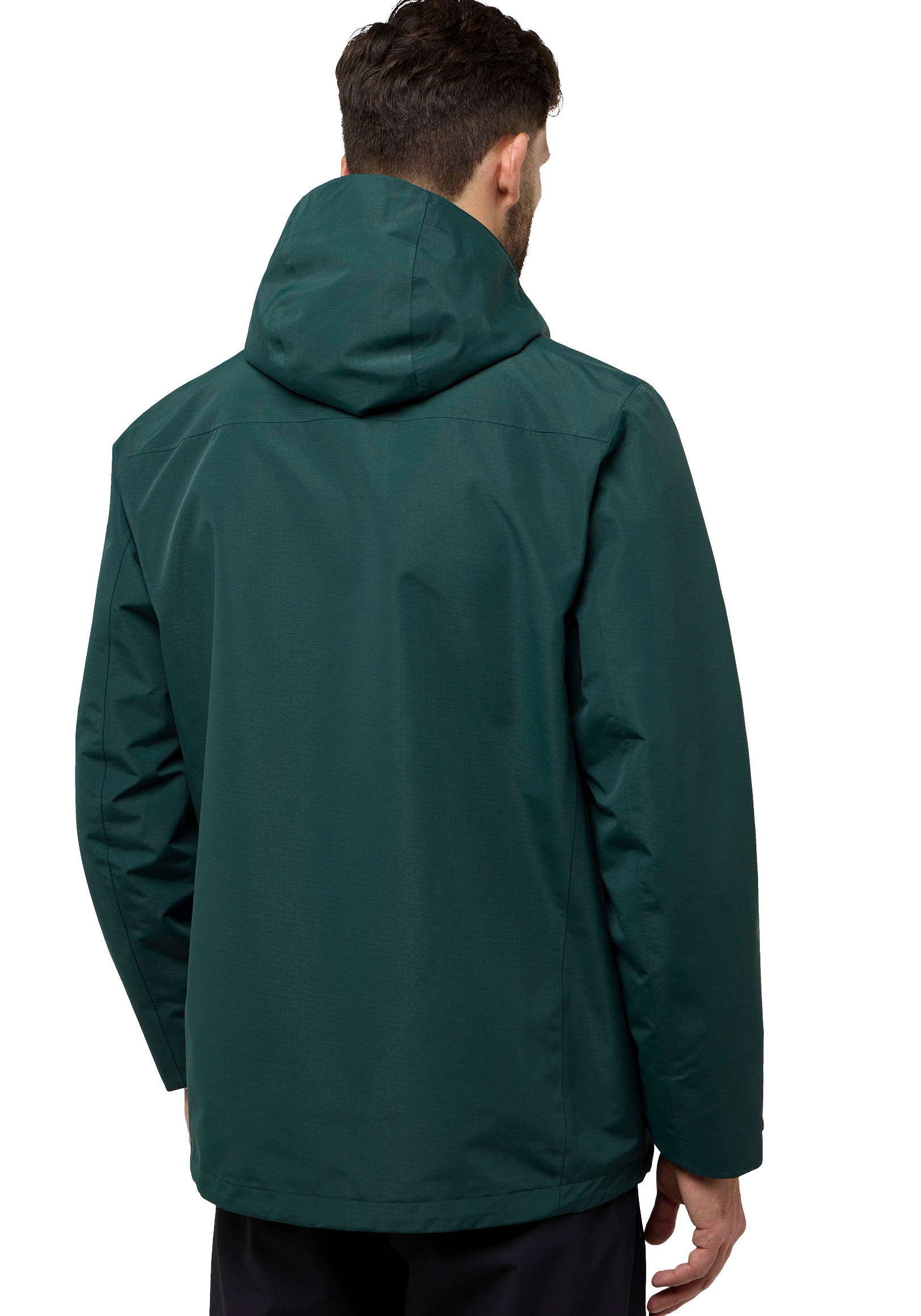 Jack Wolfskin 3-in-1-Funktionsjacke »ALTENBERG 3IN1«, mit Kapuze, 3in1, wasserabweisend, Übergangsjacke