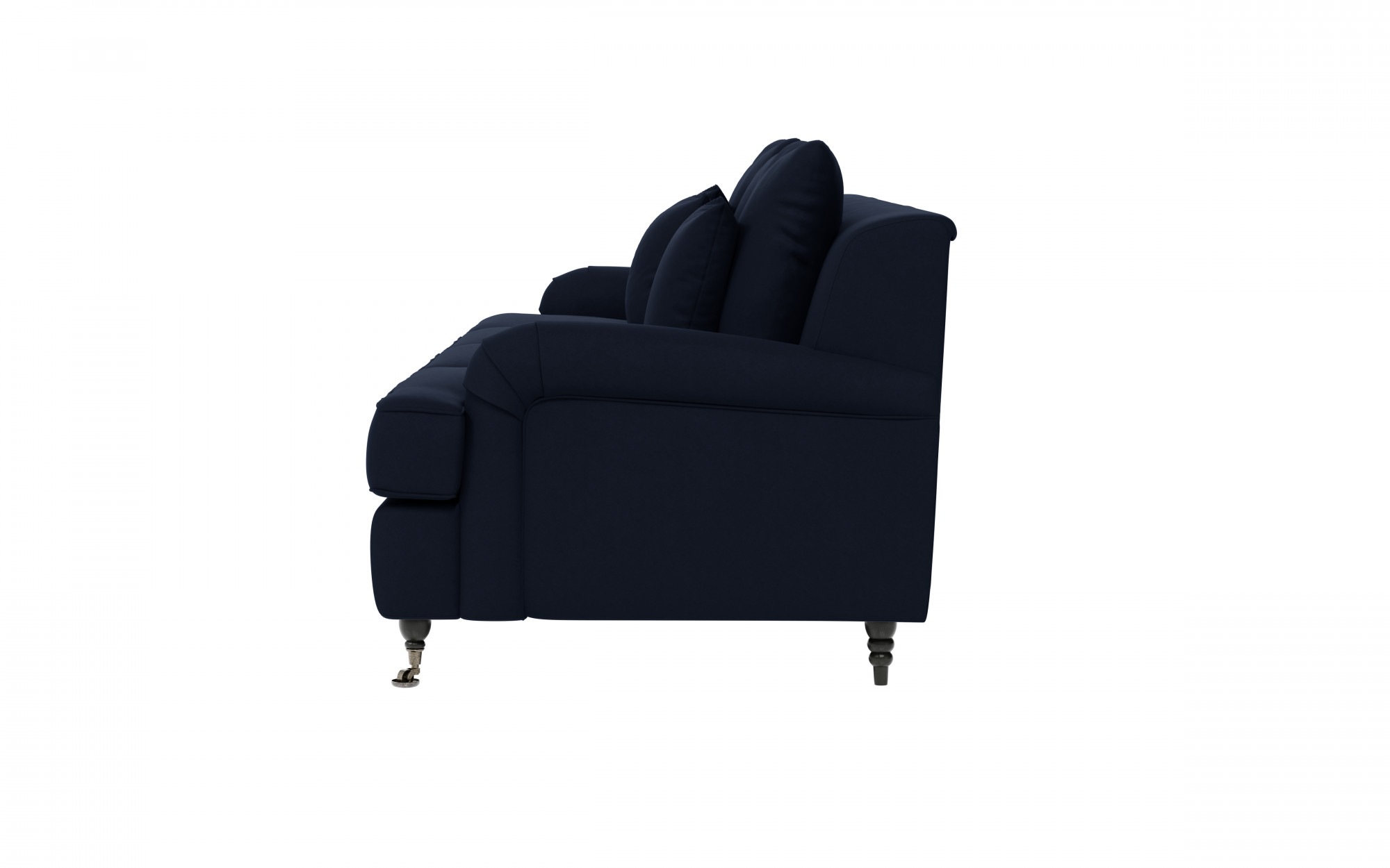 Guido Maria Kretschmer Home&Living Big-Sofa »NORIN«, zwei Fußarten: vorne - Rollen, hinten - Holzfüße