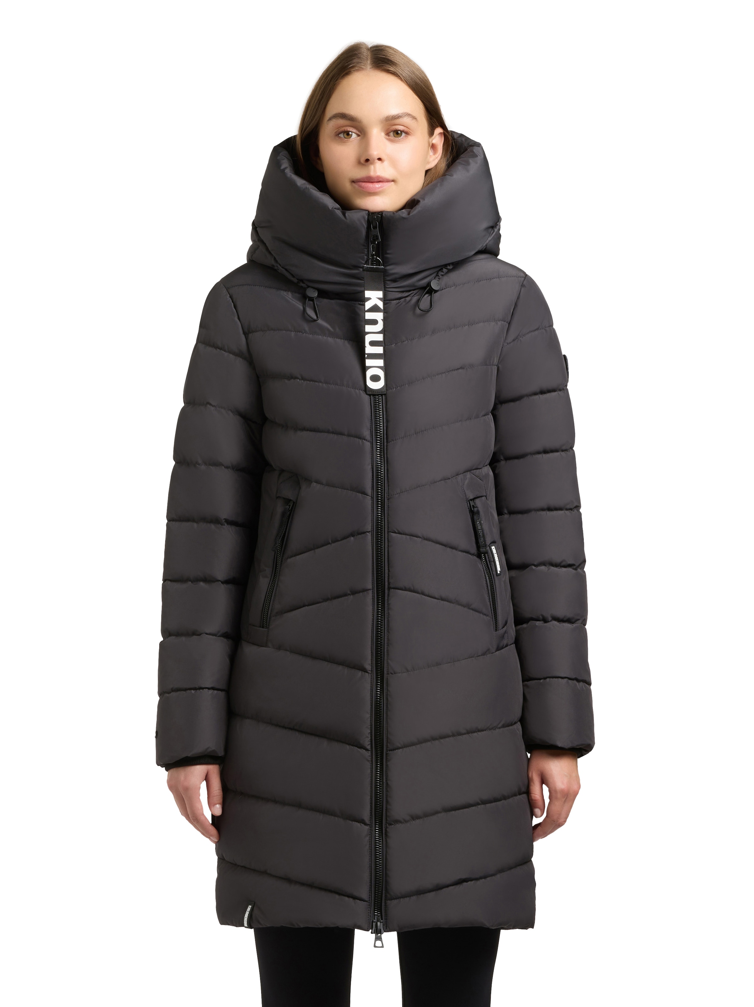 khujo Steppmantel »ENEF« Taschenbeutel mit Fleece