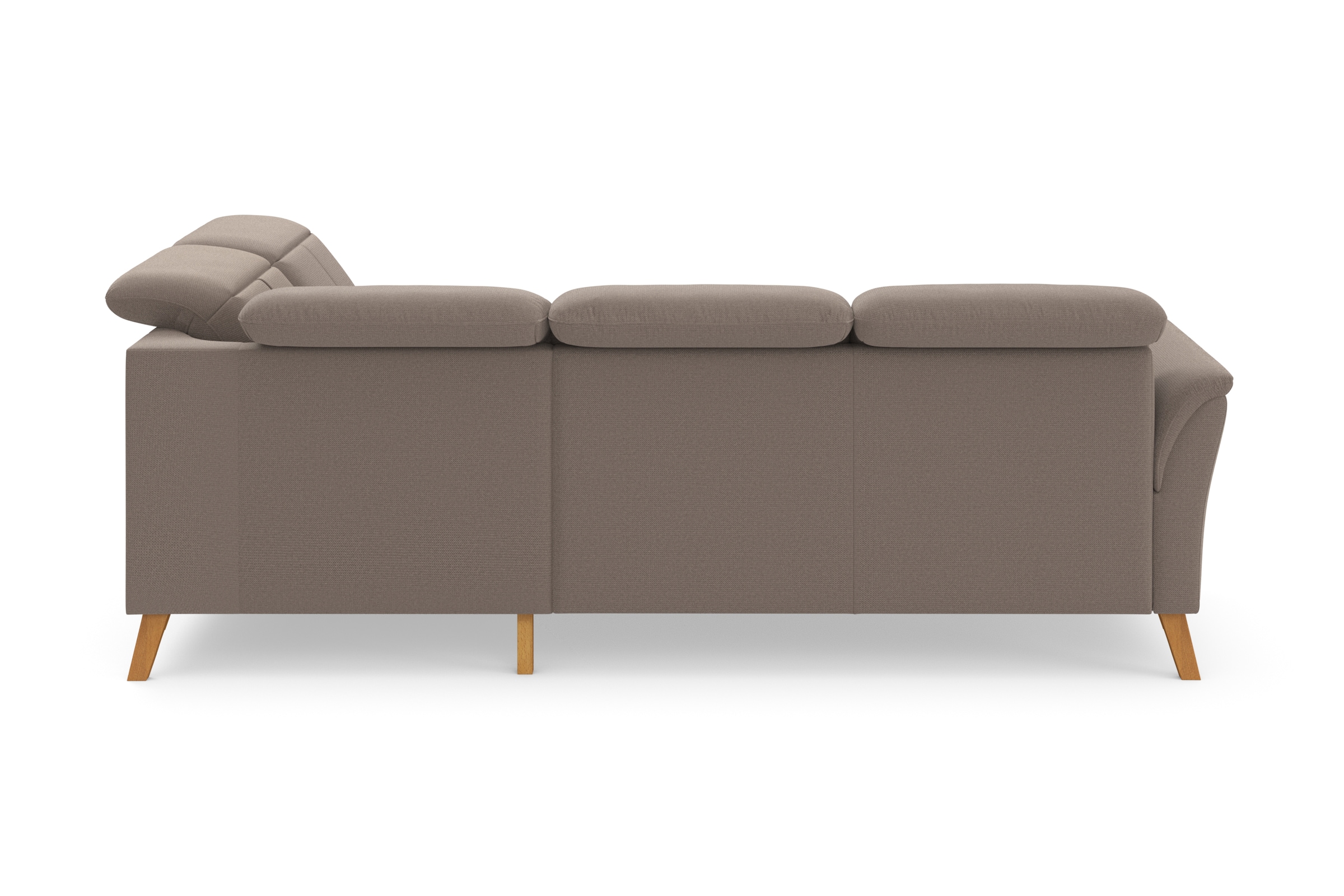 sit&more Ecksofa »Romero L-Form« wahlweise mit oder ohne TV-Funktion, Bettfunktion, Bettkasten