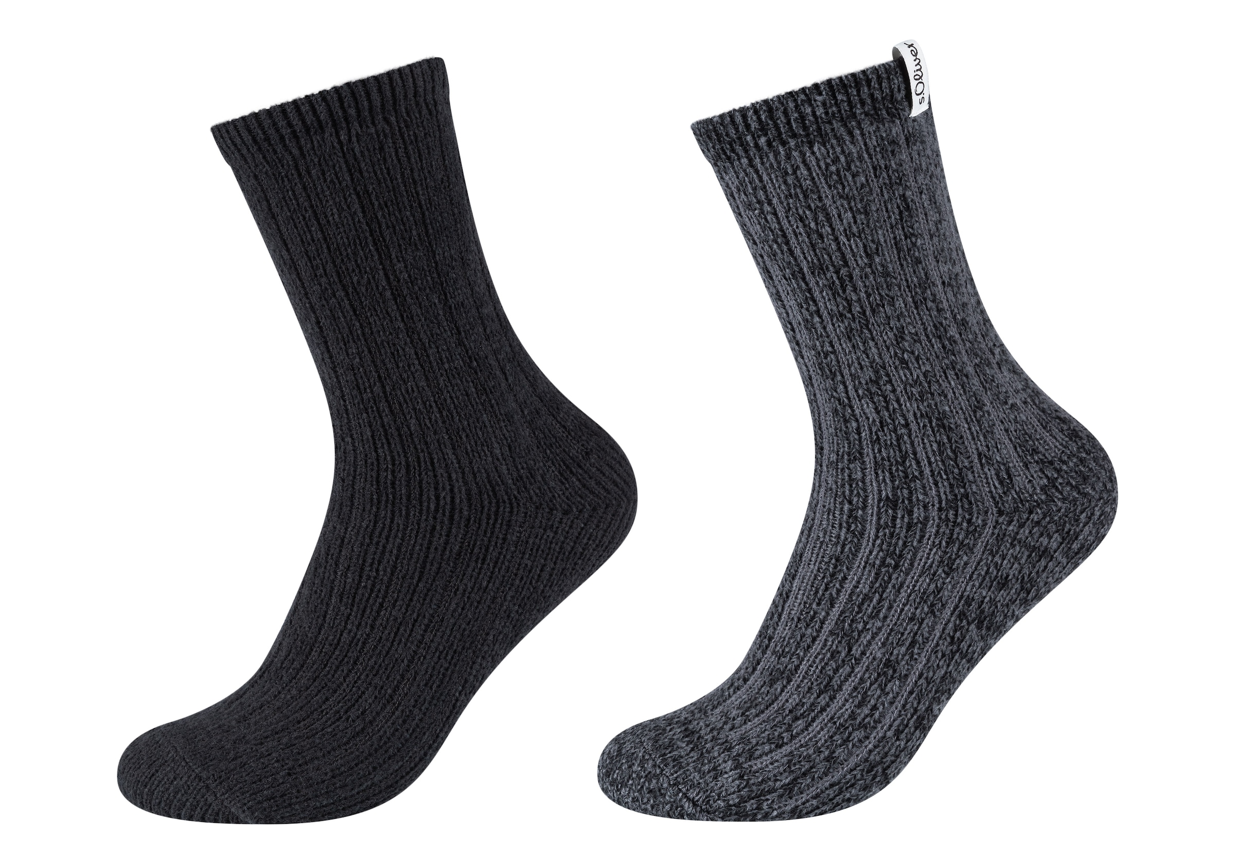 s.Oliver Socken wärmende, kuschelige Qualität, mit weichen Zehennähten