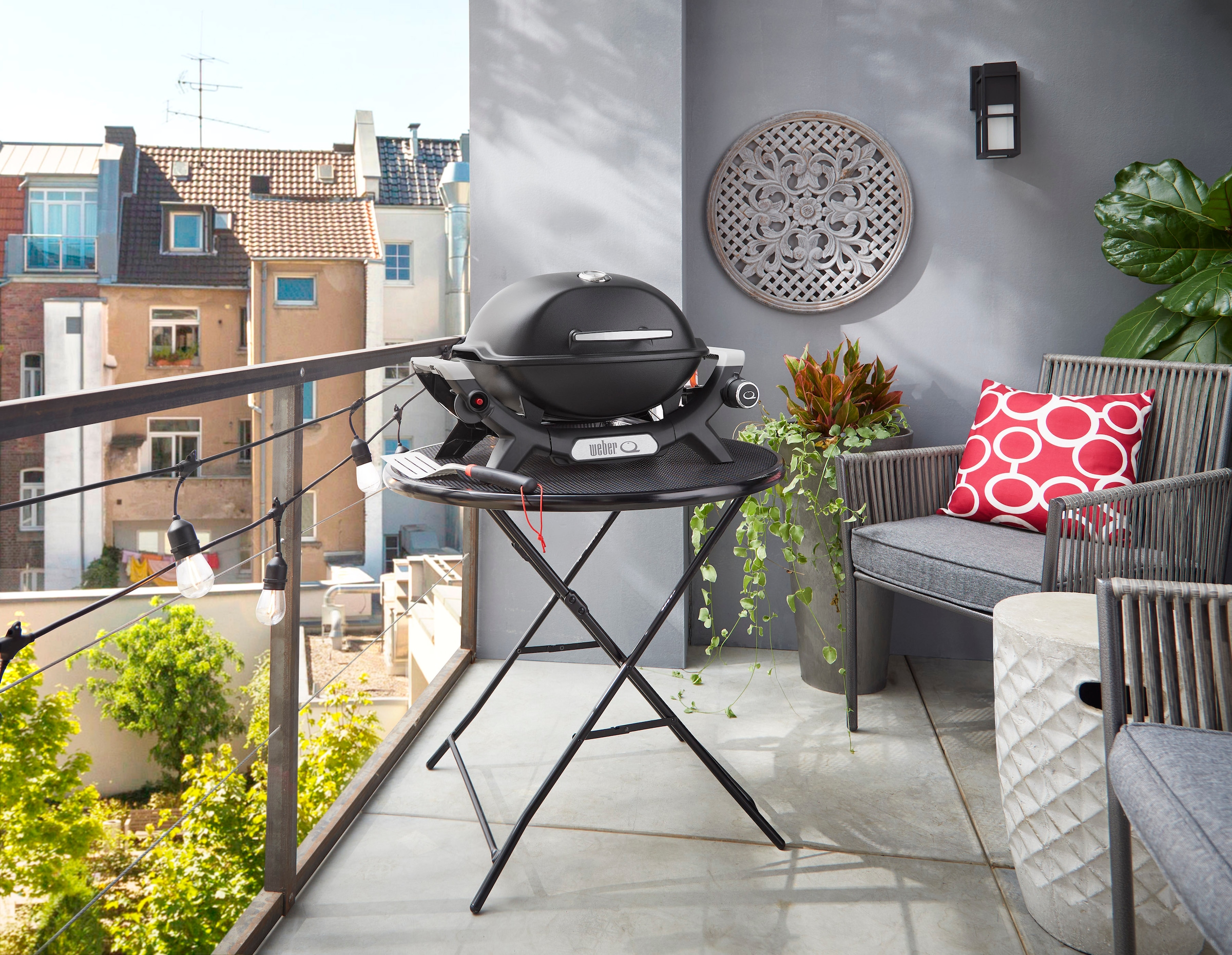 Weber Gasgrill »Q1100N« Mit Deckelthermometer