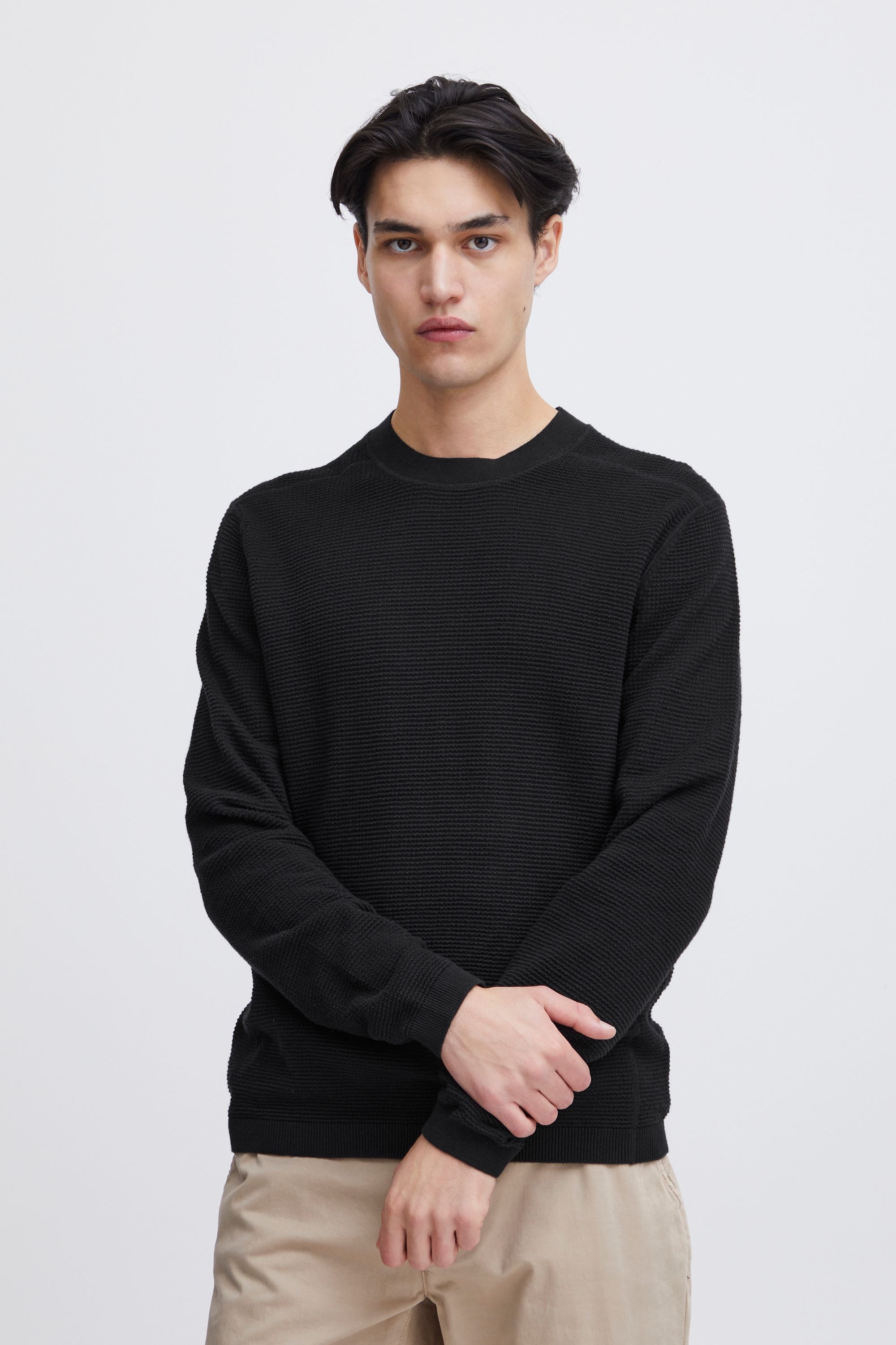 Casual Friday Strickfleece-Pullover »Strickpullover CFKarl«