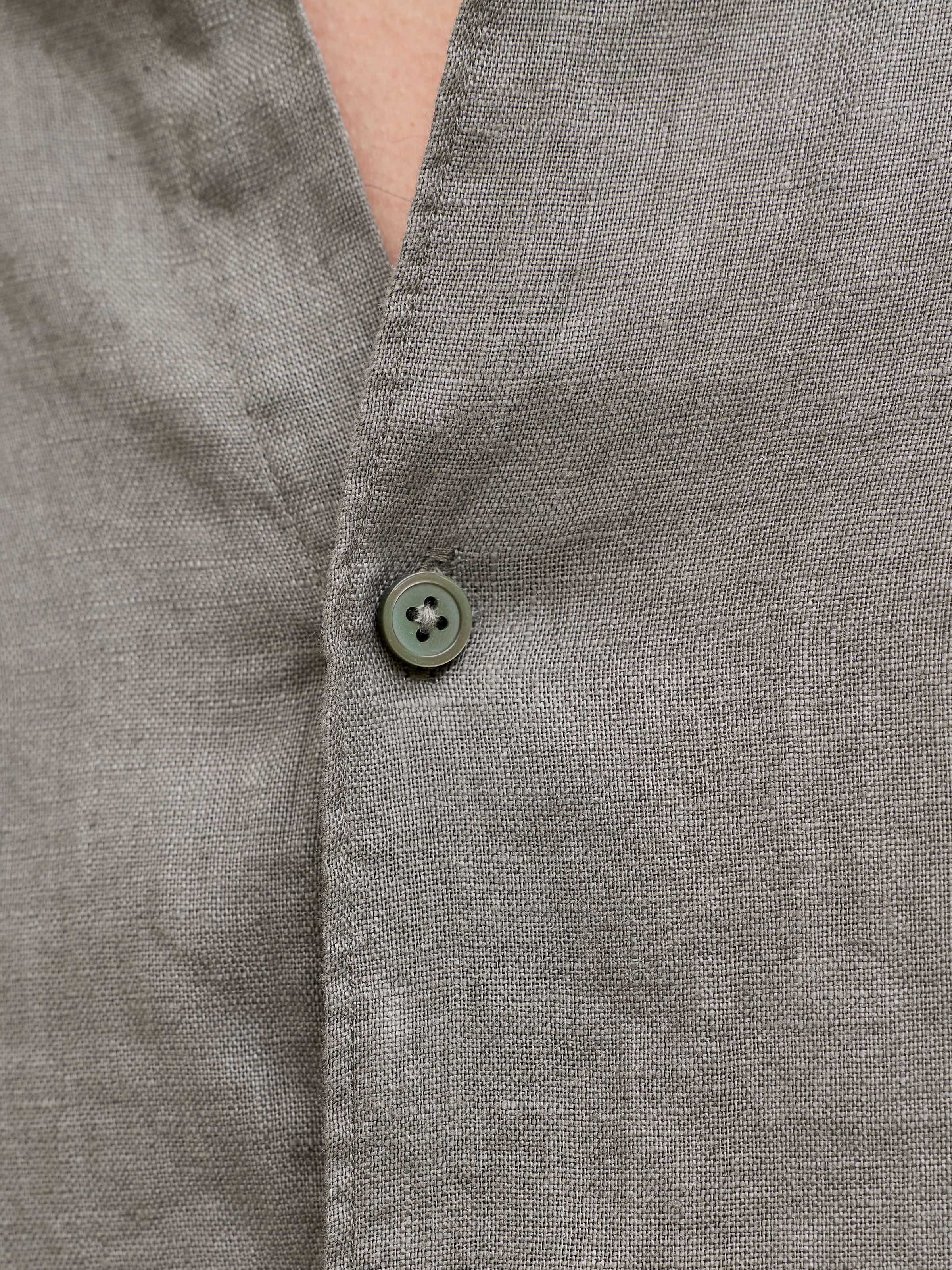 Jack & Jones Langarmhemd »JPRBLALAWRENCE LINEN LS SHIRT SN«