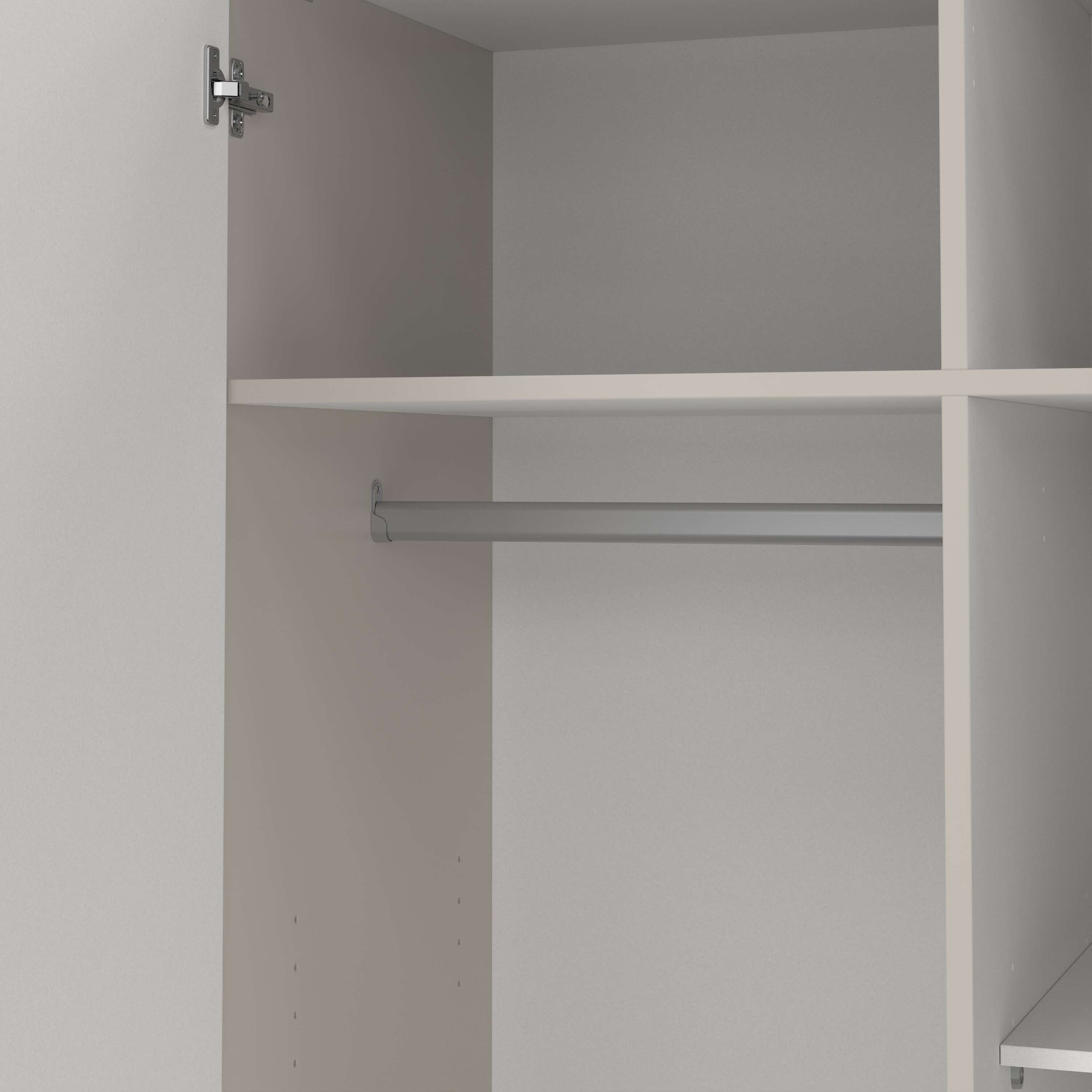 Home affaire Kleiderschrank »Sprint, viel Stauraum, robuste Qualität, 3 Breiten 98, 147, 195 cm« Breite 98,5/147 oder 195,5 cm, je mit Einlegeböden und Kleiderstange